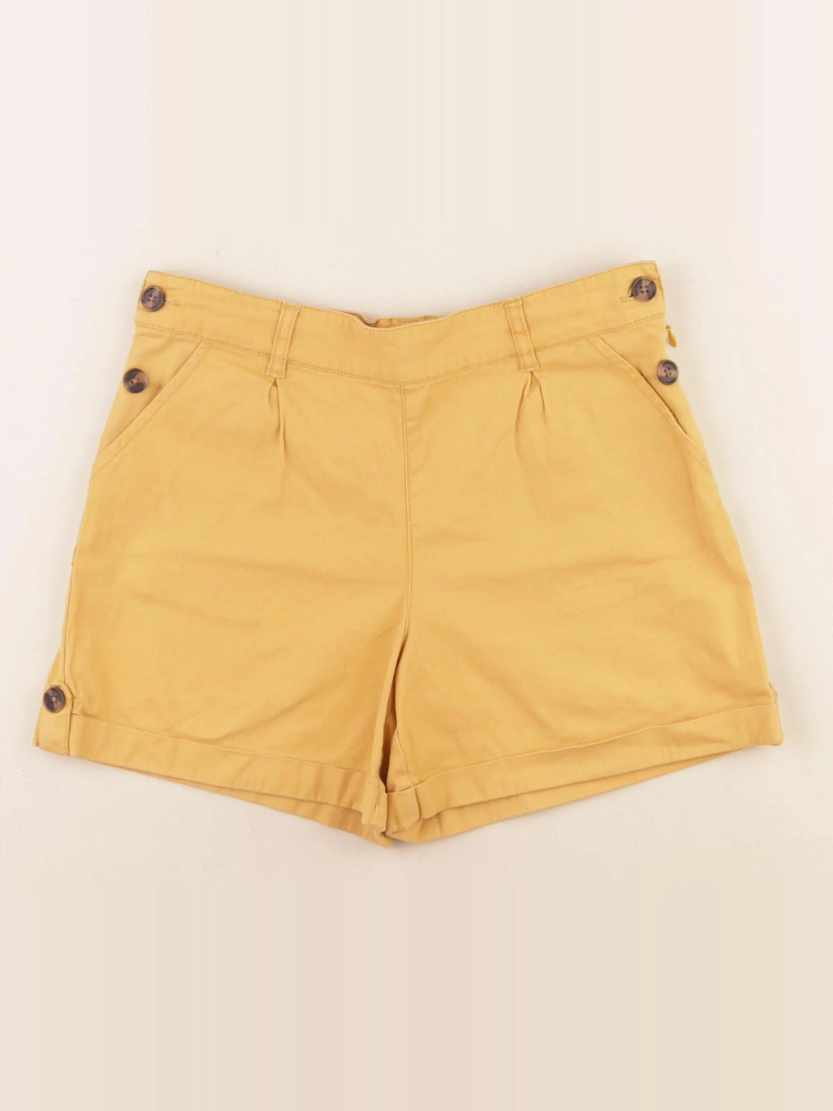 Cyrillus - short jaune - 10 ans