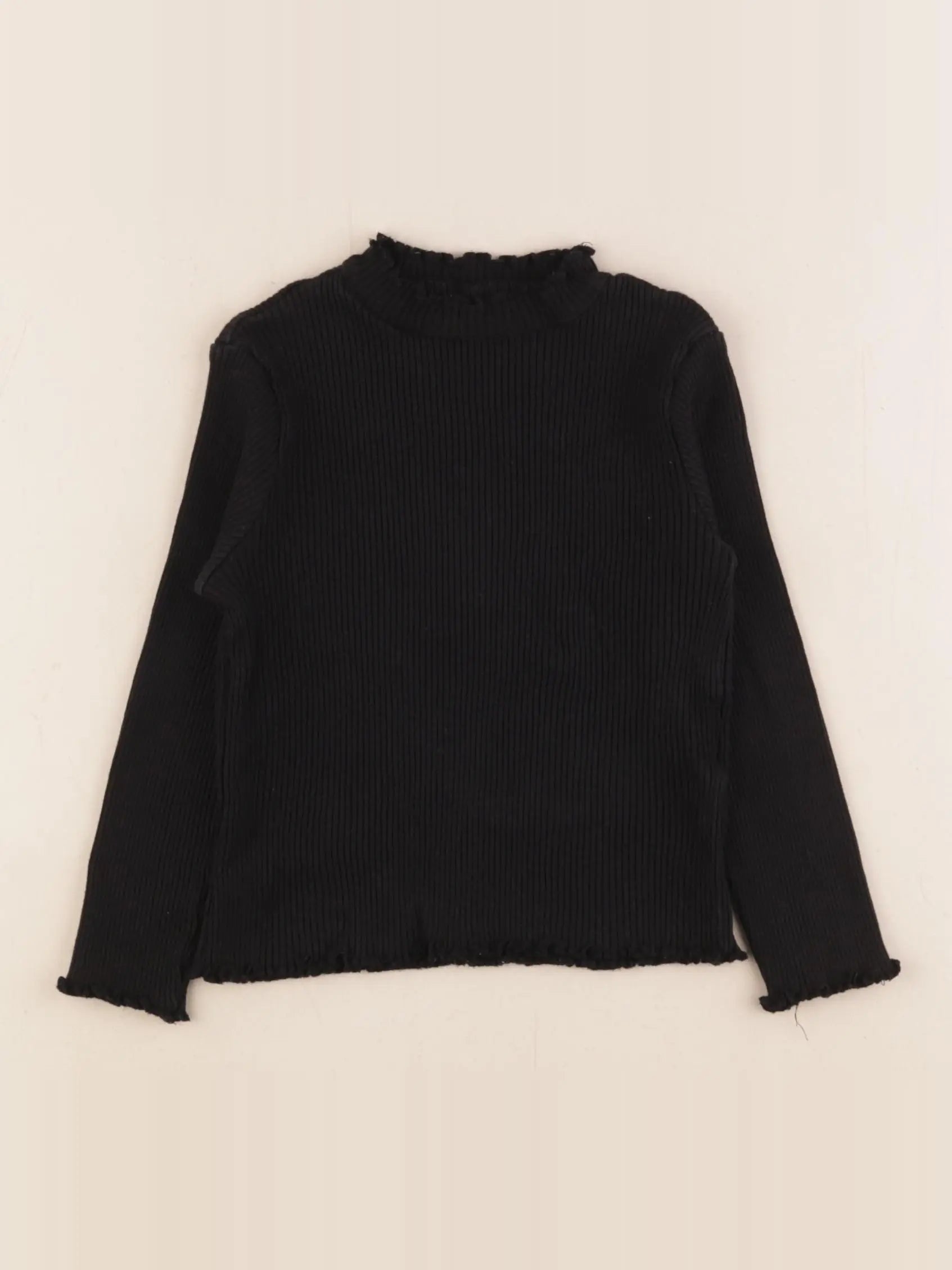 Monoprix - sous-pull noir - 4 ans
