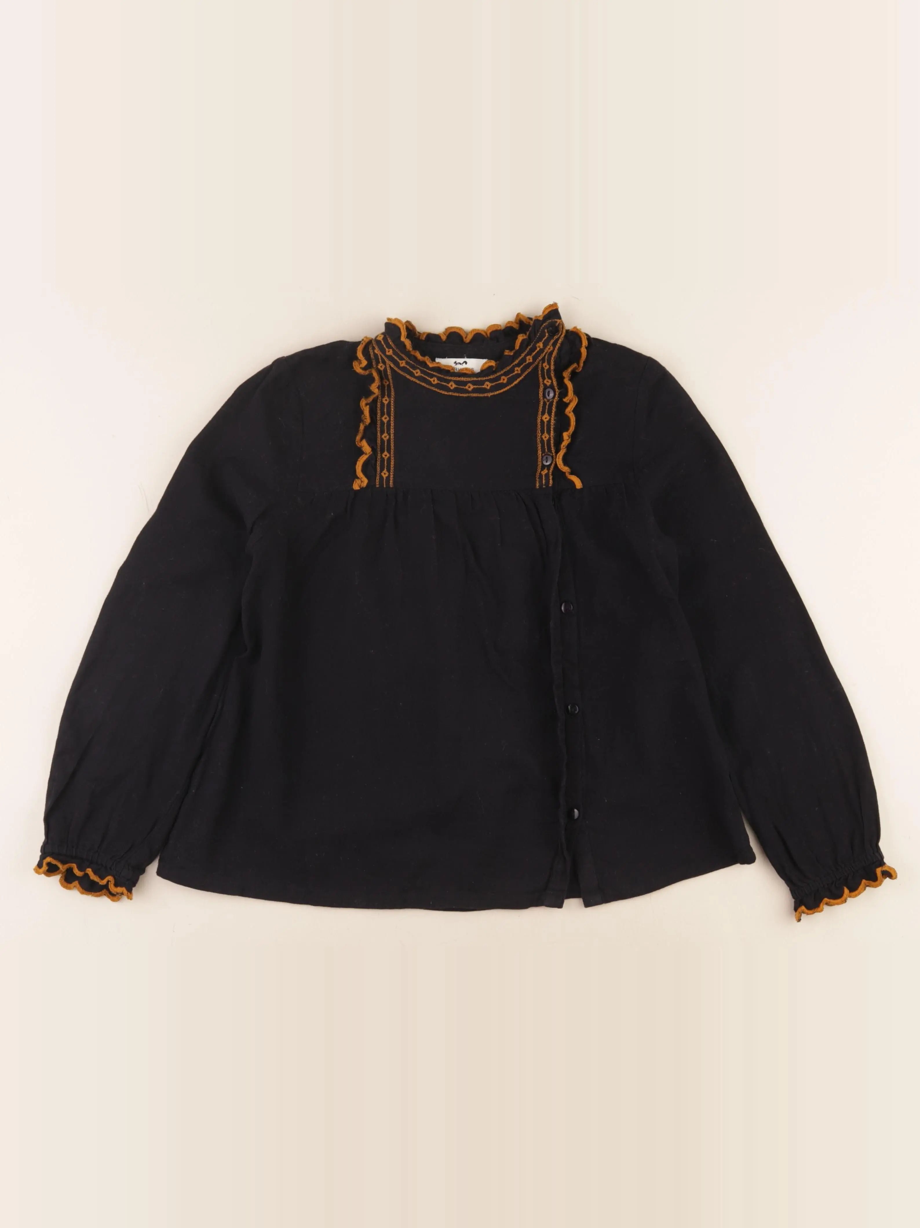 Cyrillus - blouse noir - 10 ans