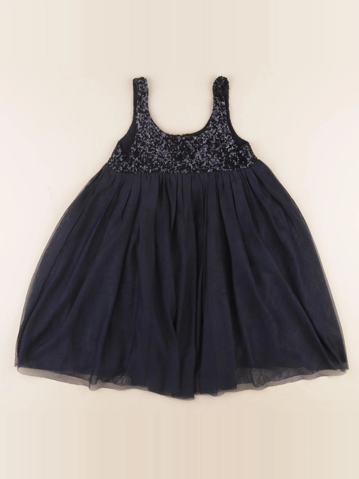 Monoprix - robe bleu - 6 ans