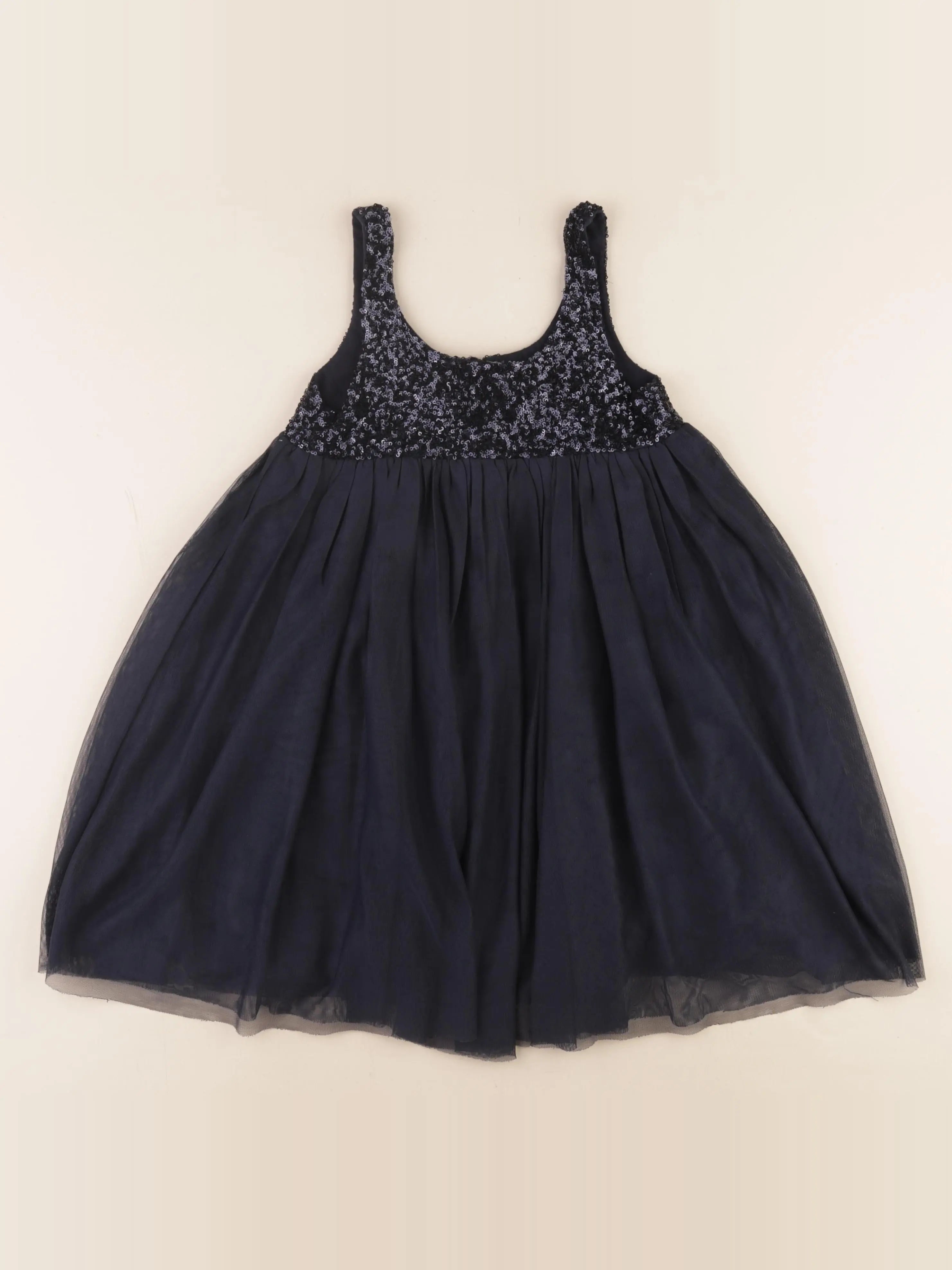 Monoprix - robe bleu - 6 ans