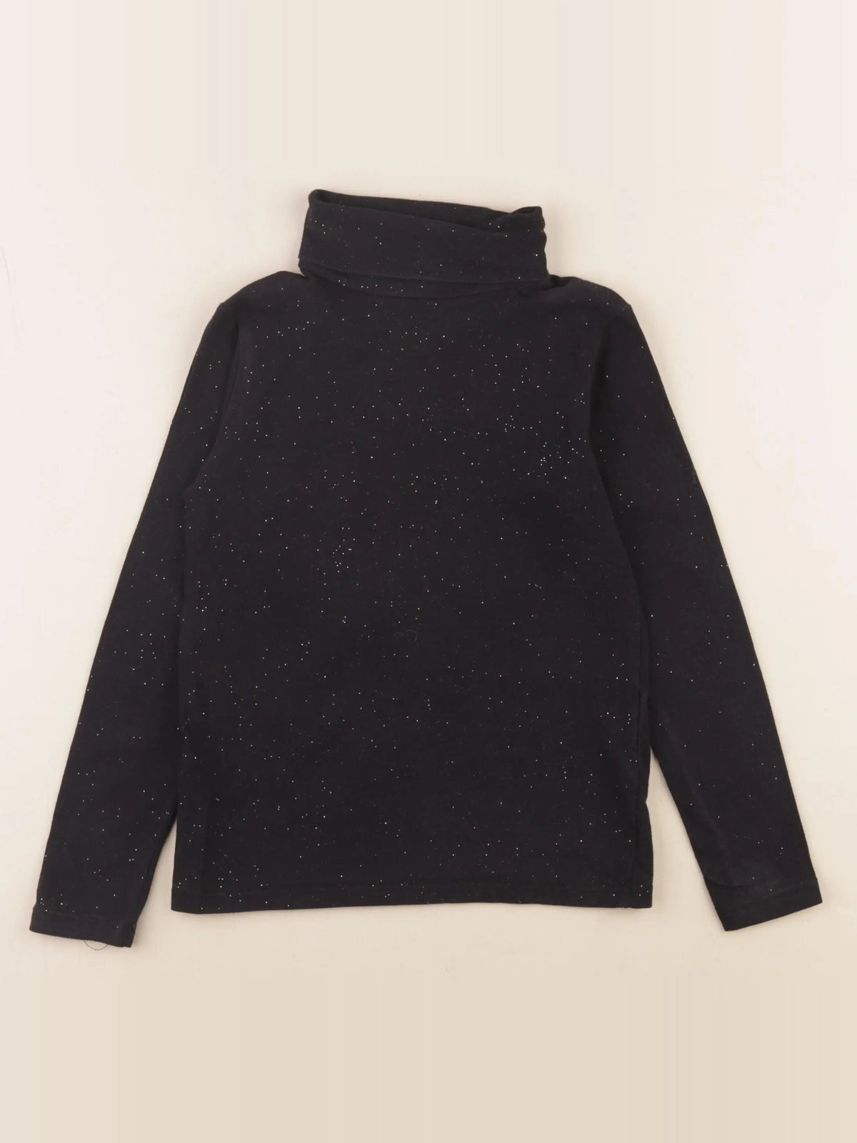 Monoprix - sous-pull noir, or - 6 ans