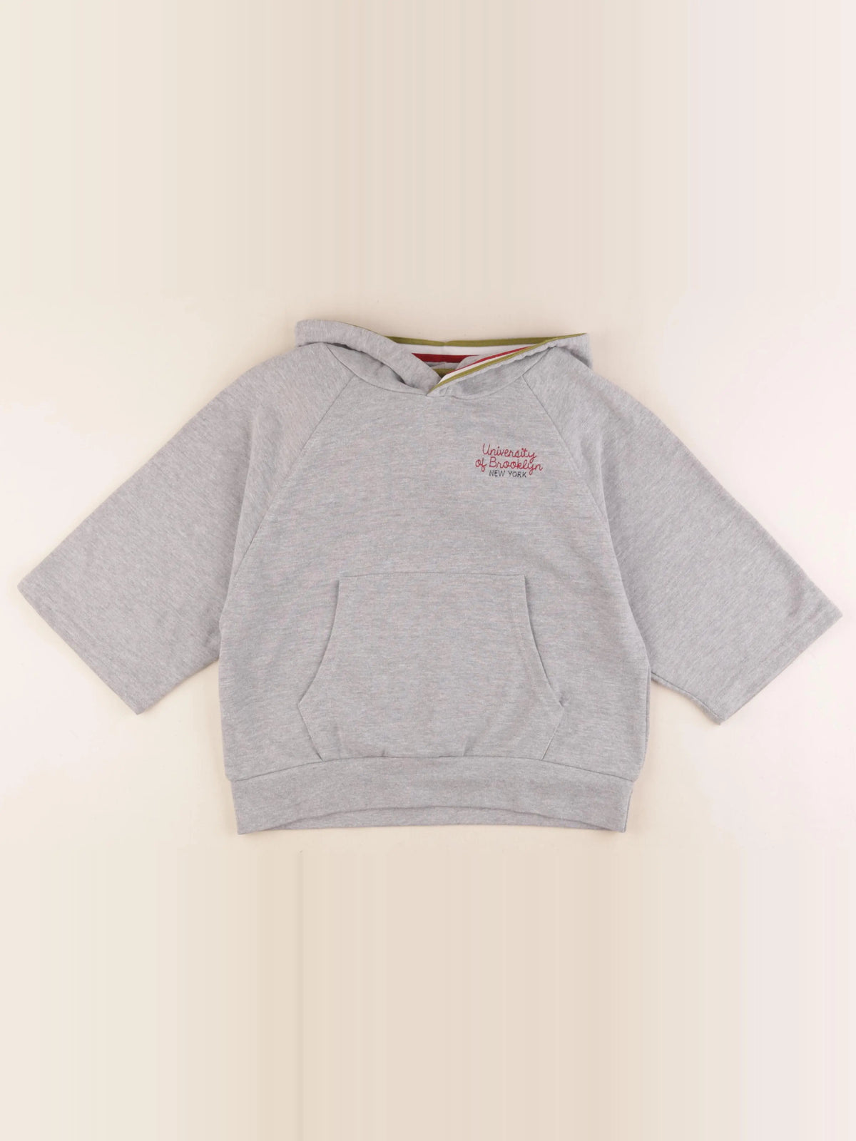 Monoprix - sweat gris - 12 ans