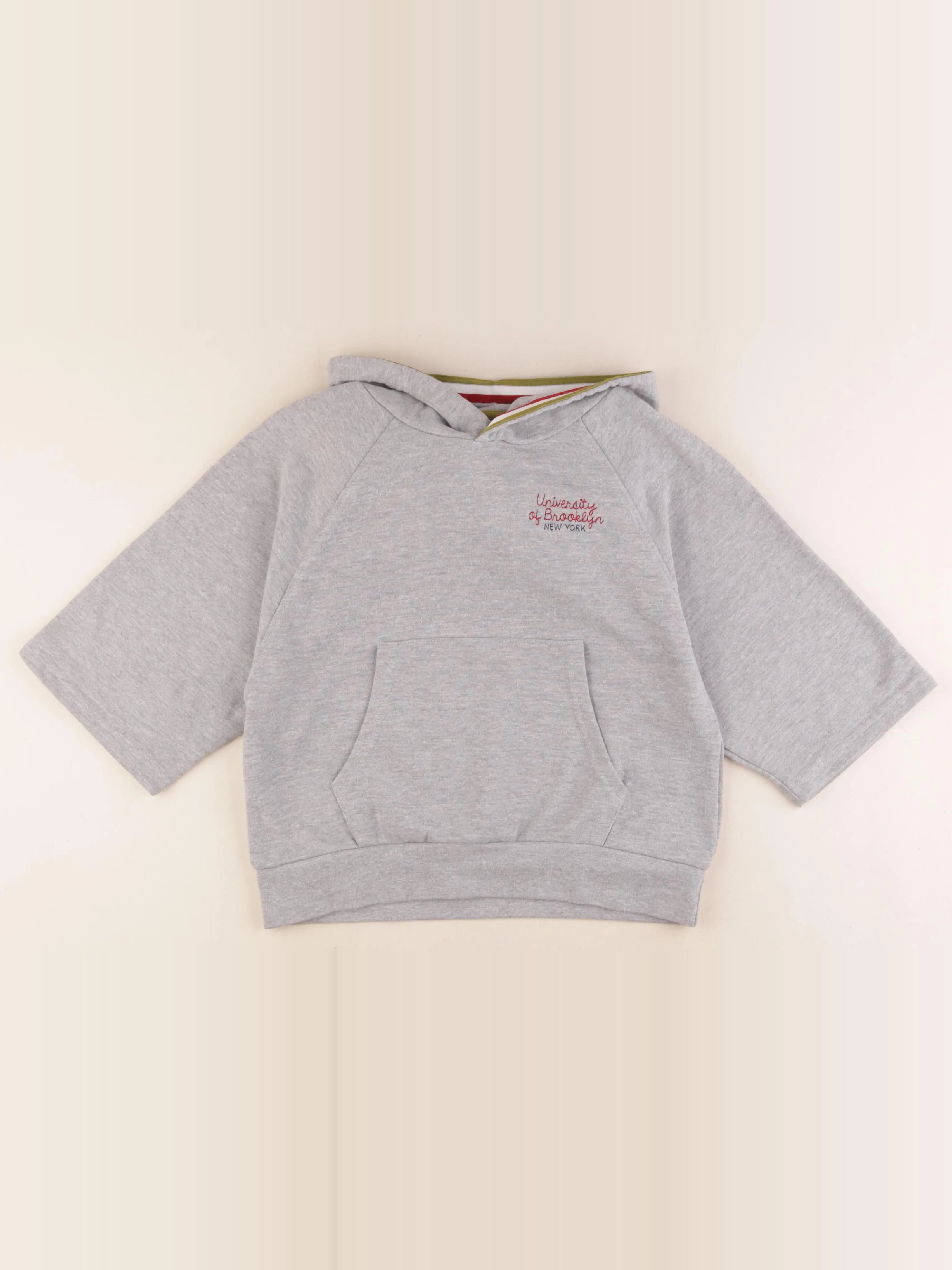 Monoprix - sweat gris - 12 ans