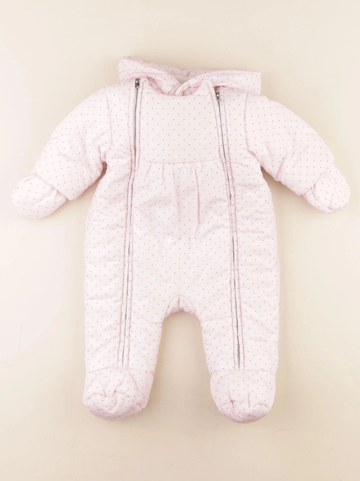 Jacadi - combi-pilote rose - 6 mois