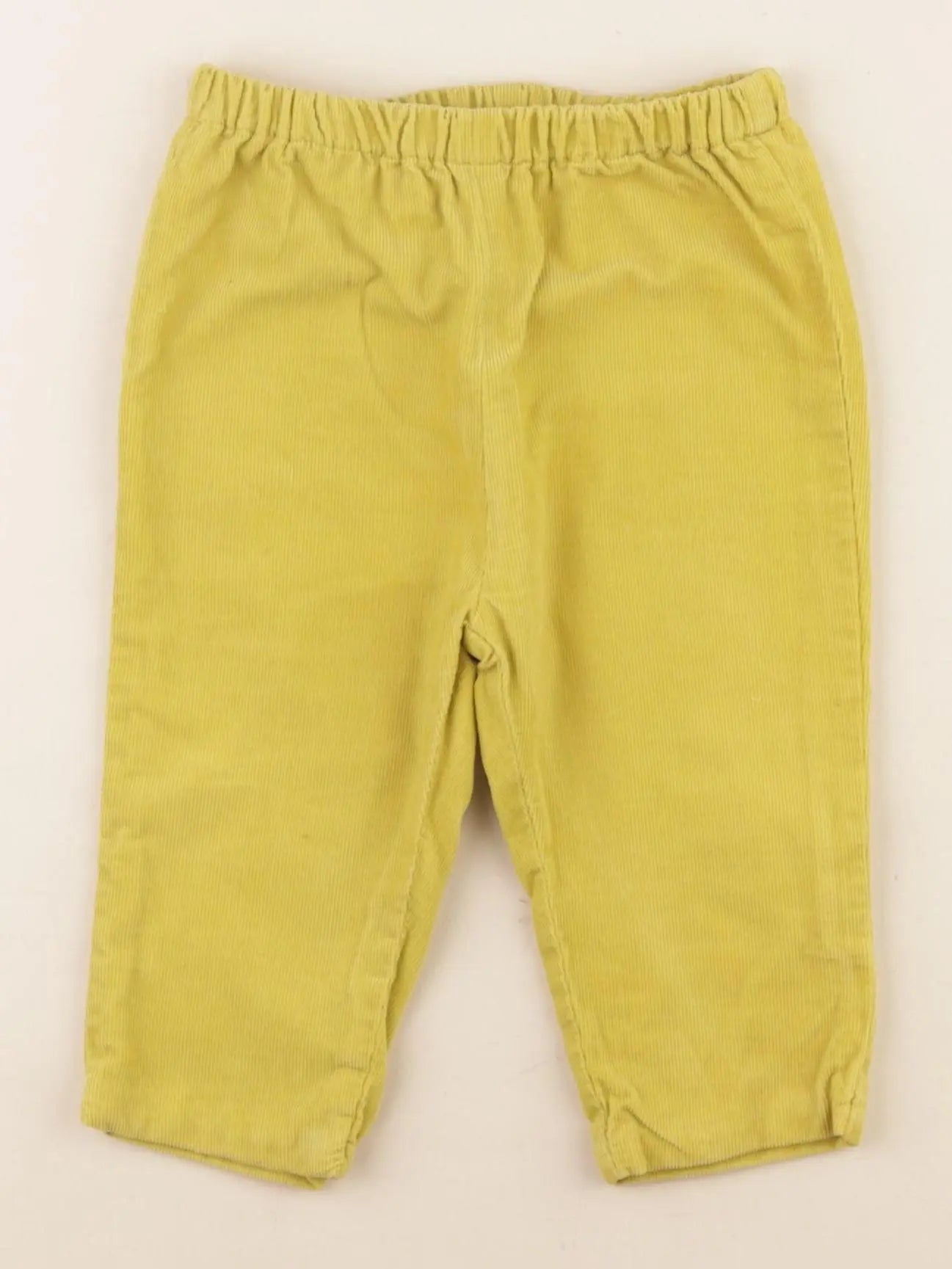 Jacadi - pantalon jaune - 12 mois