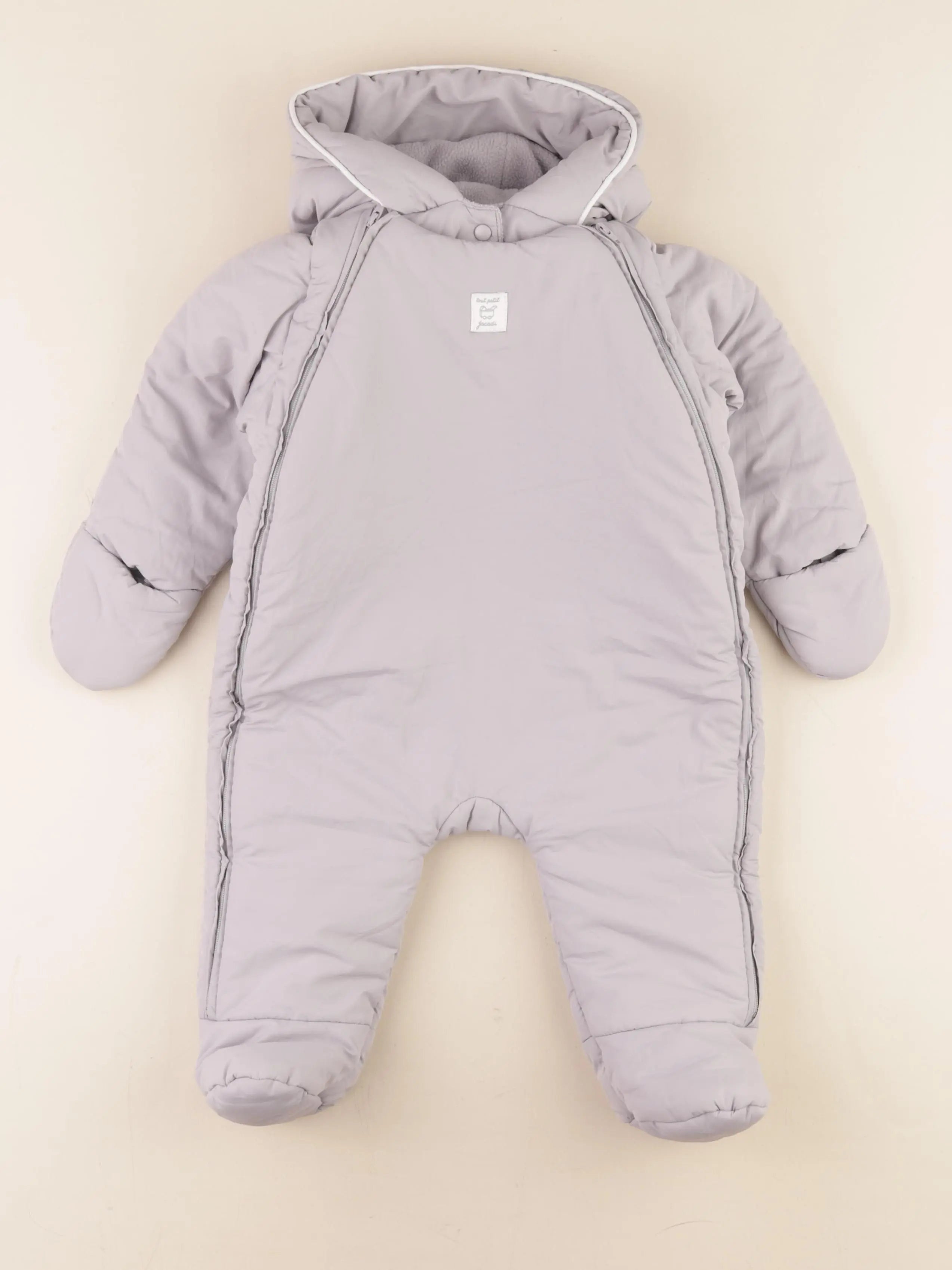 Jacadi - combi-pilote gris - 6 mois