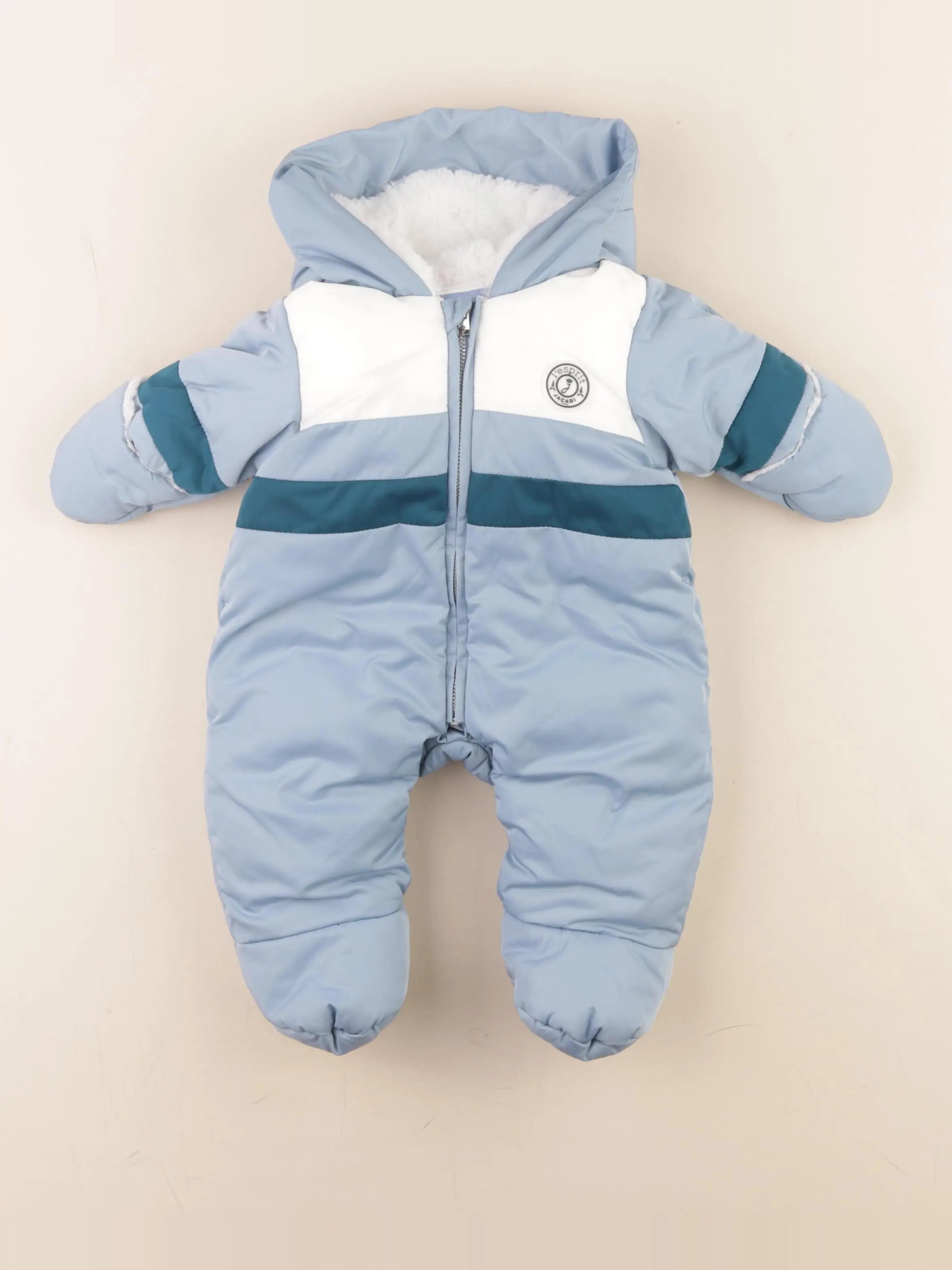 Jacadi - combi-pilote bleu - 1 mois