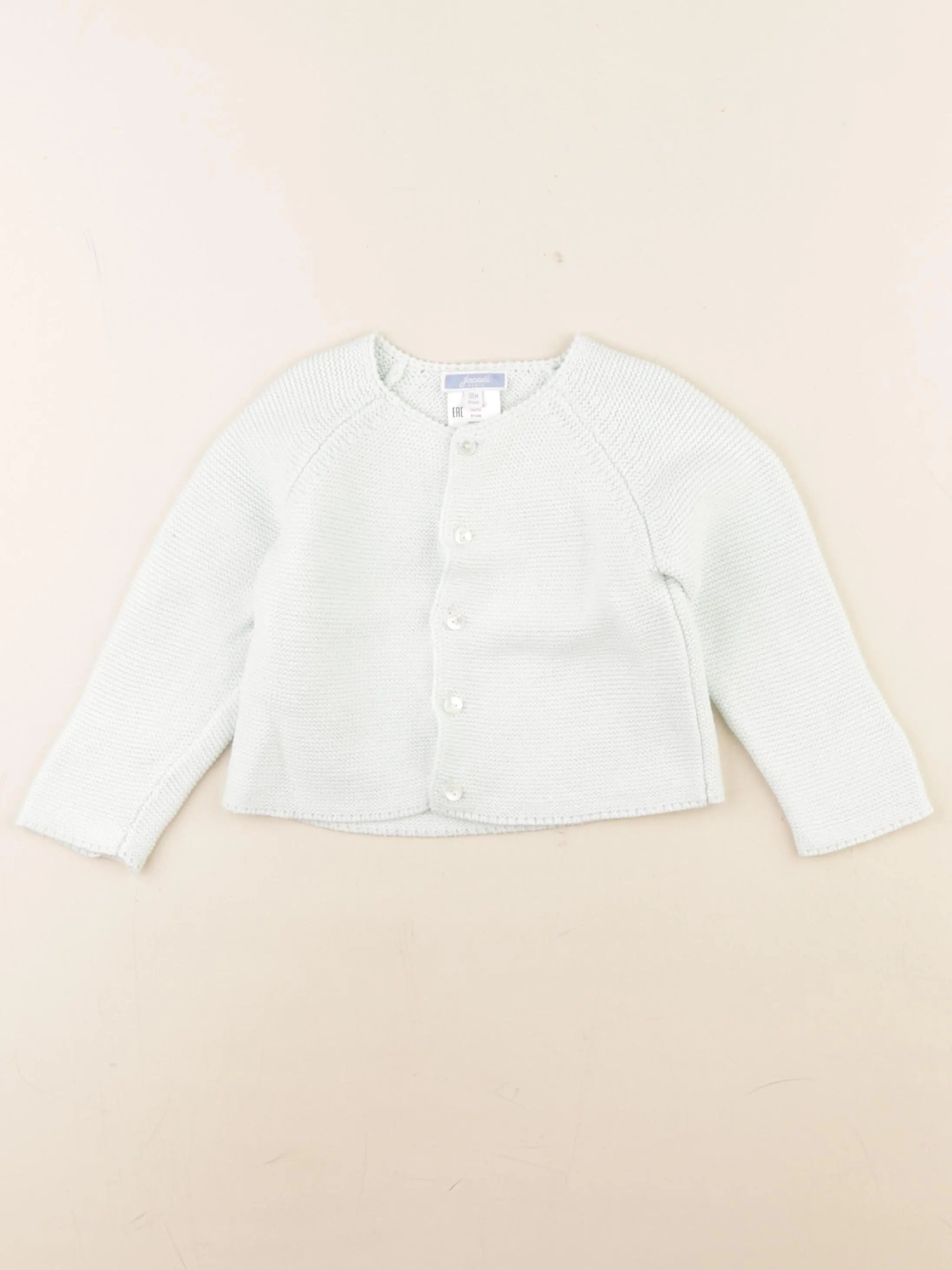 Jacadi - gilet bleu - 18 mois