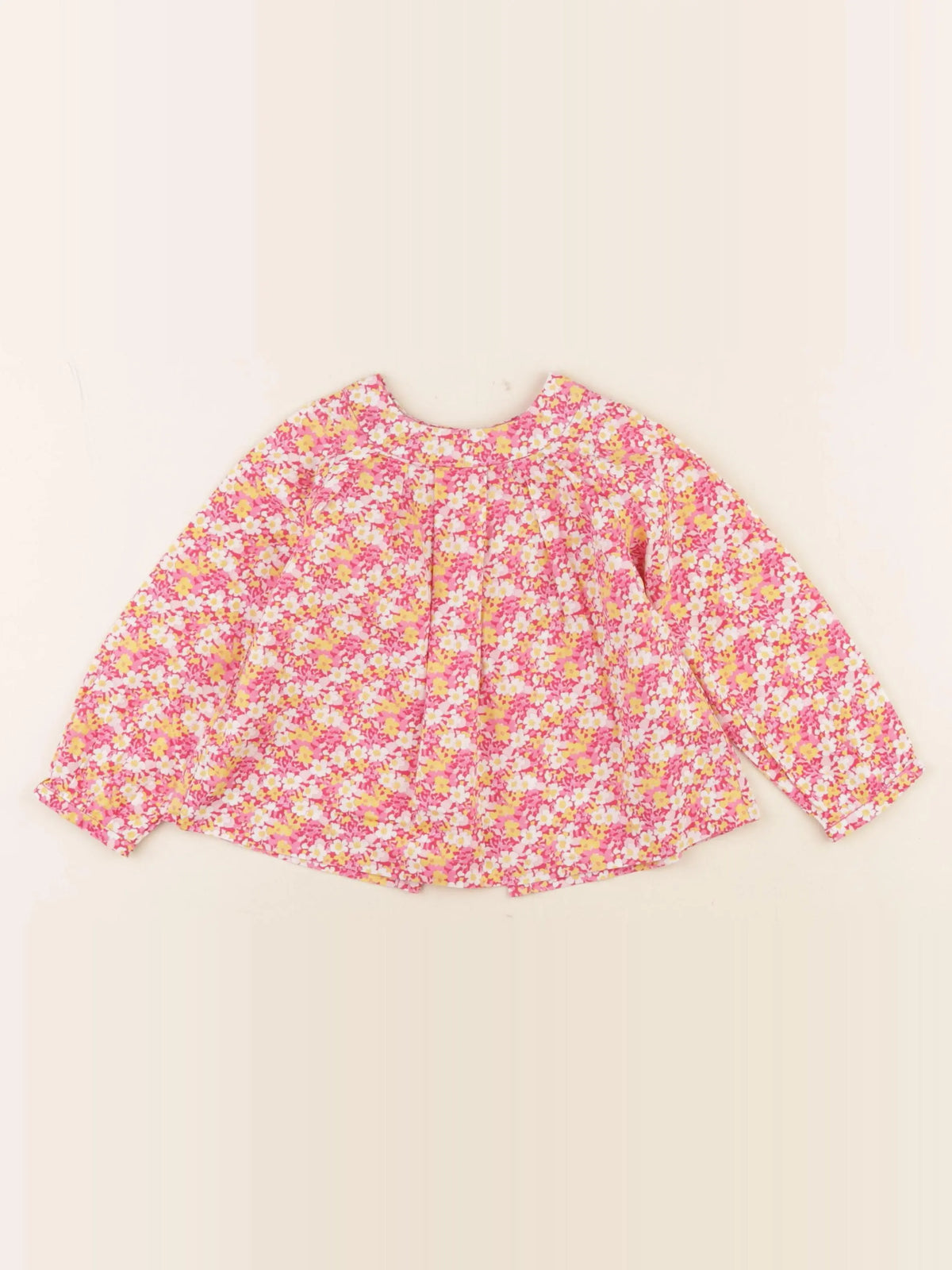 Jacadi - blouse liberty multicolore - 18 mois