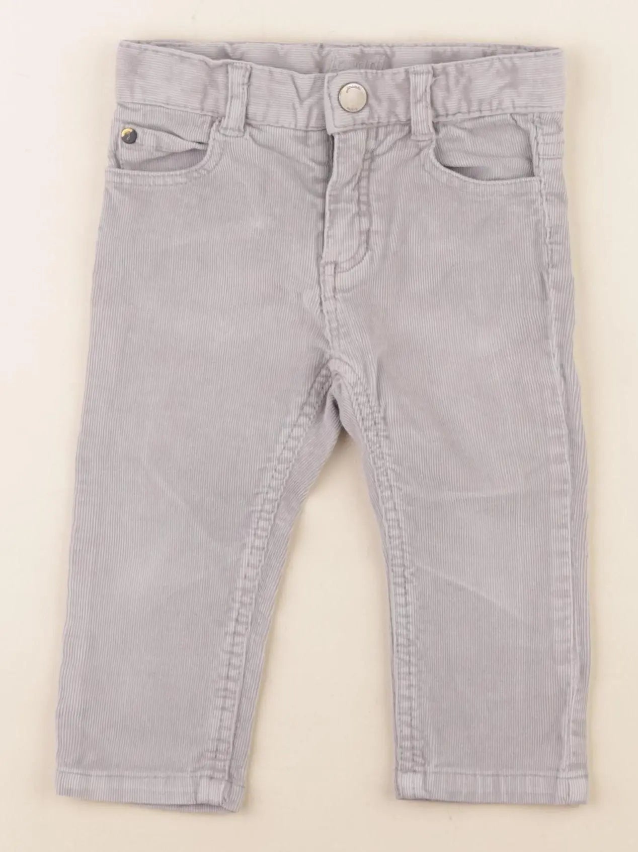 Jacadi - pantalon gris - 12 mois