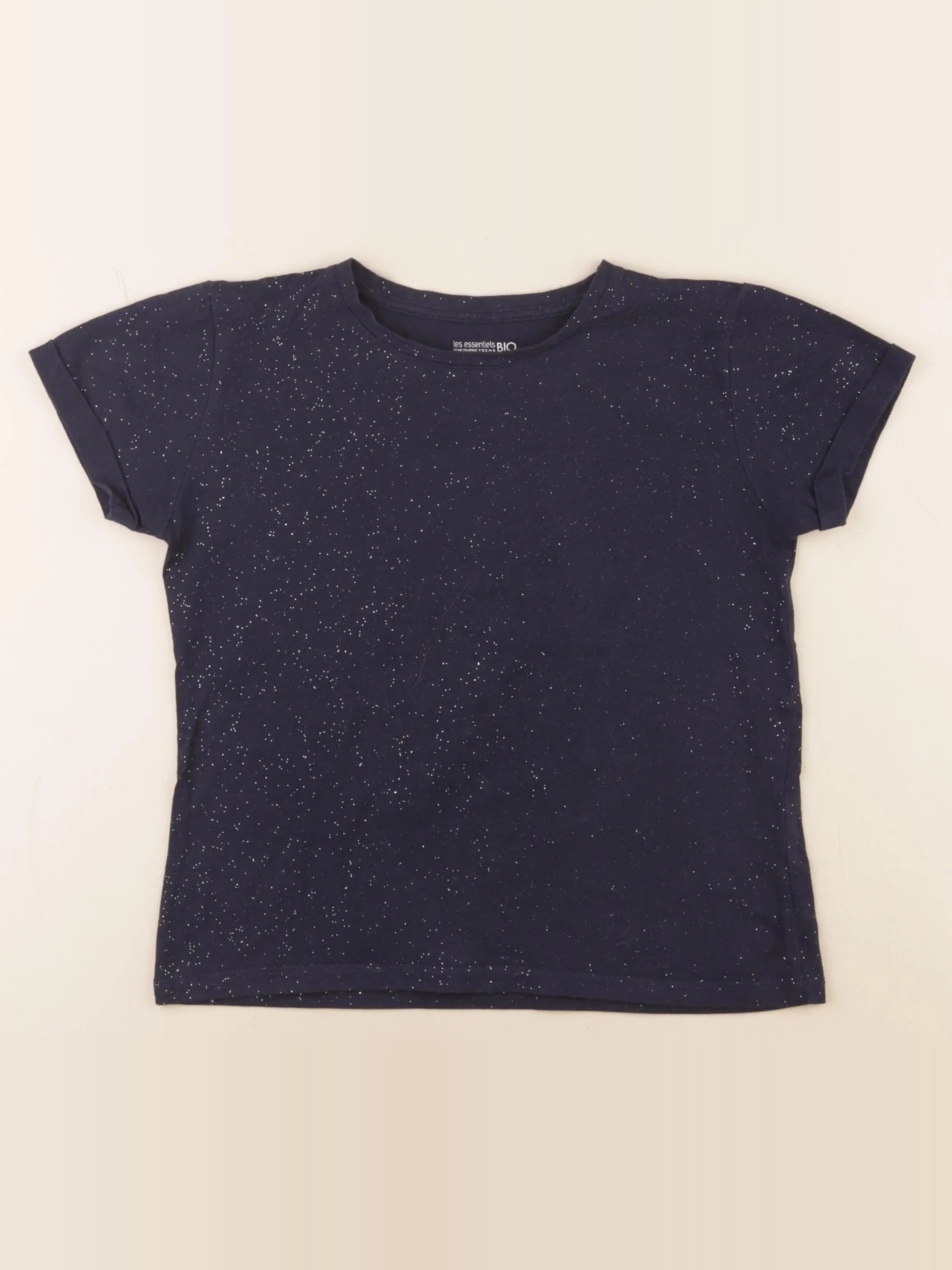 Monoprix - tee-shirt bleu - 10 ans