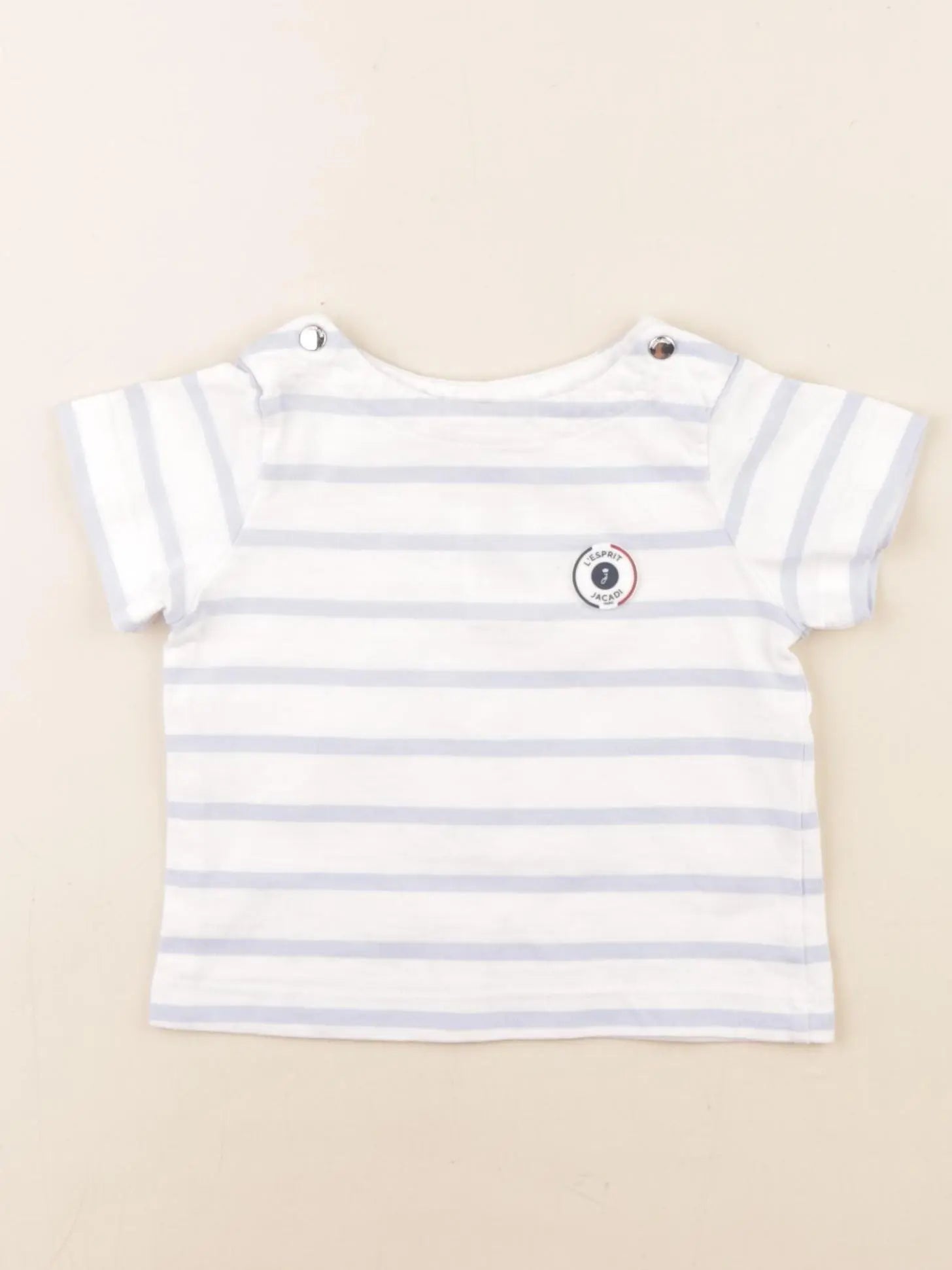 Jacadi - tee-shirt bleu - 6 mois