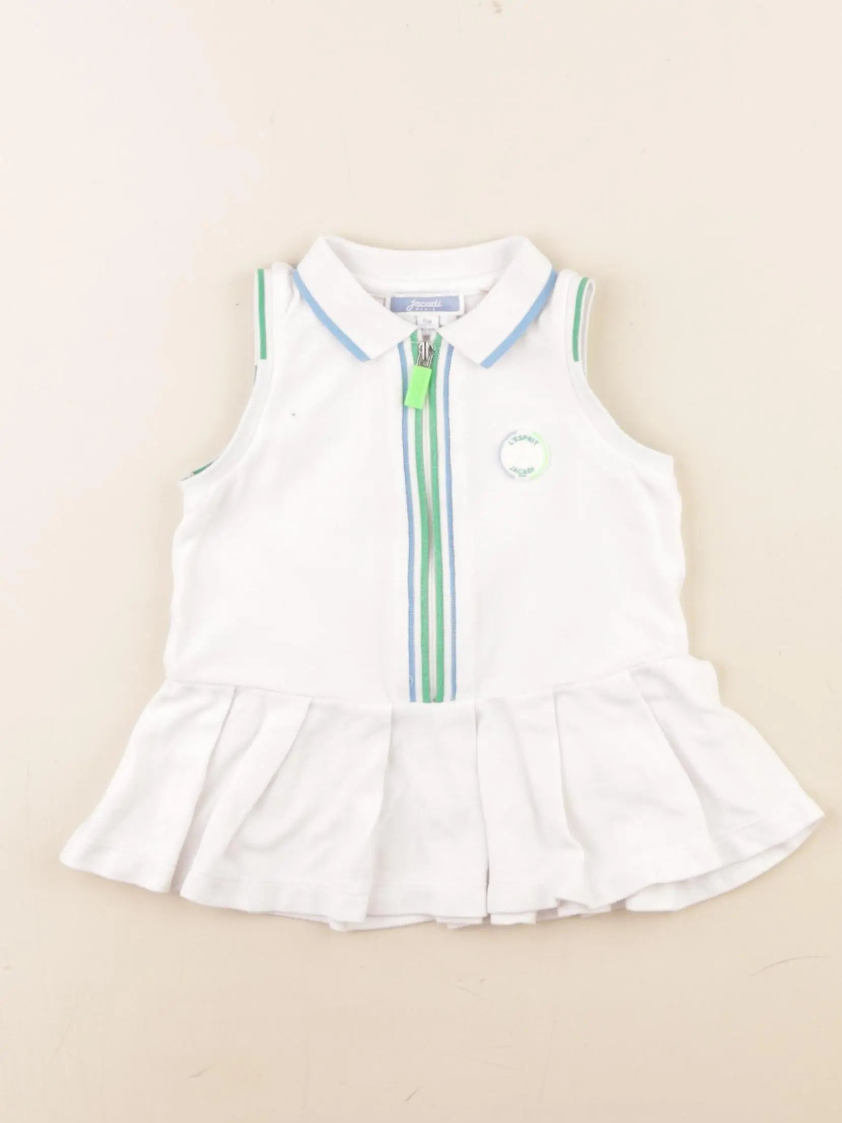 Jacadi - robe blanc - 6 mois