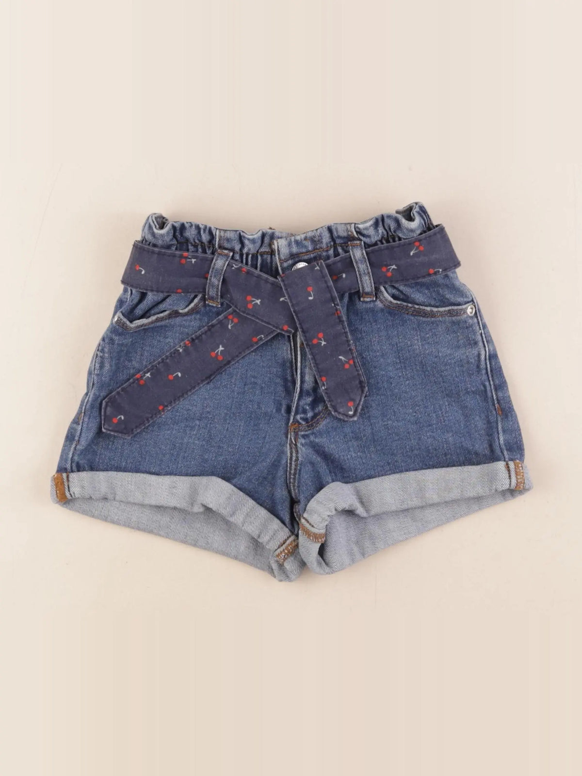 Vertbaudet - short bleu - 4 ans