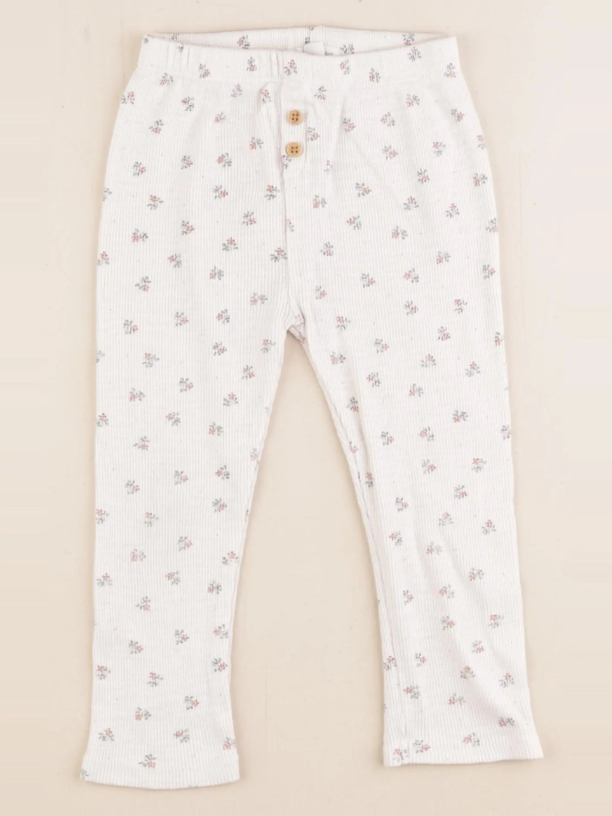Vertbaudet - legging beige - 36 mois