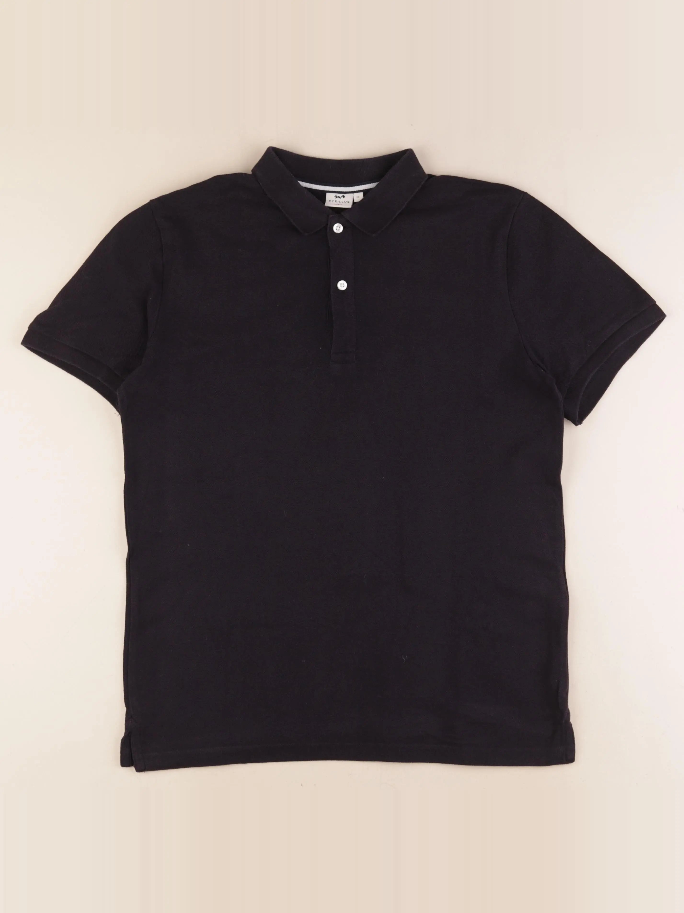 Cyrillus - polo noir - 16 ans