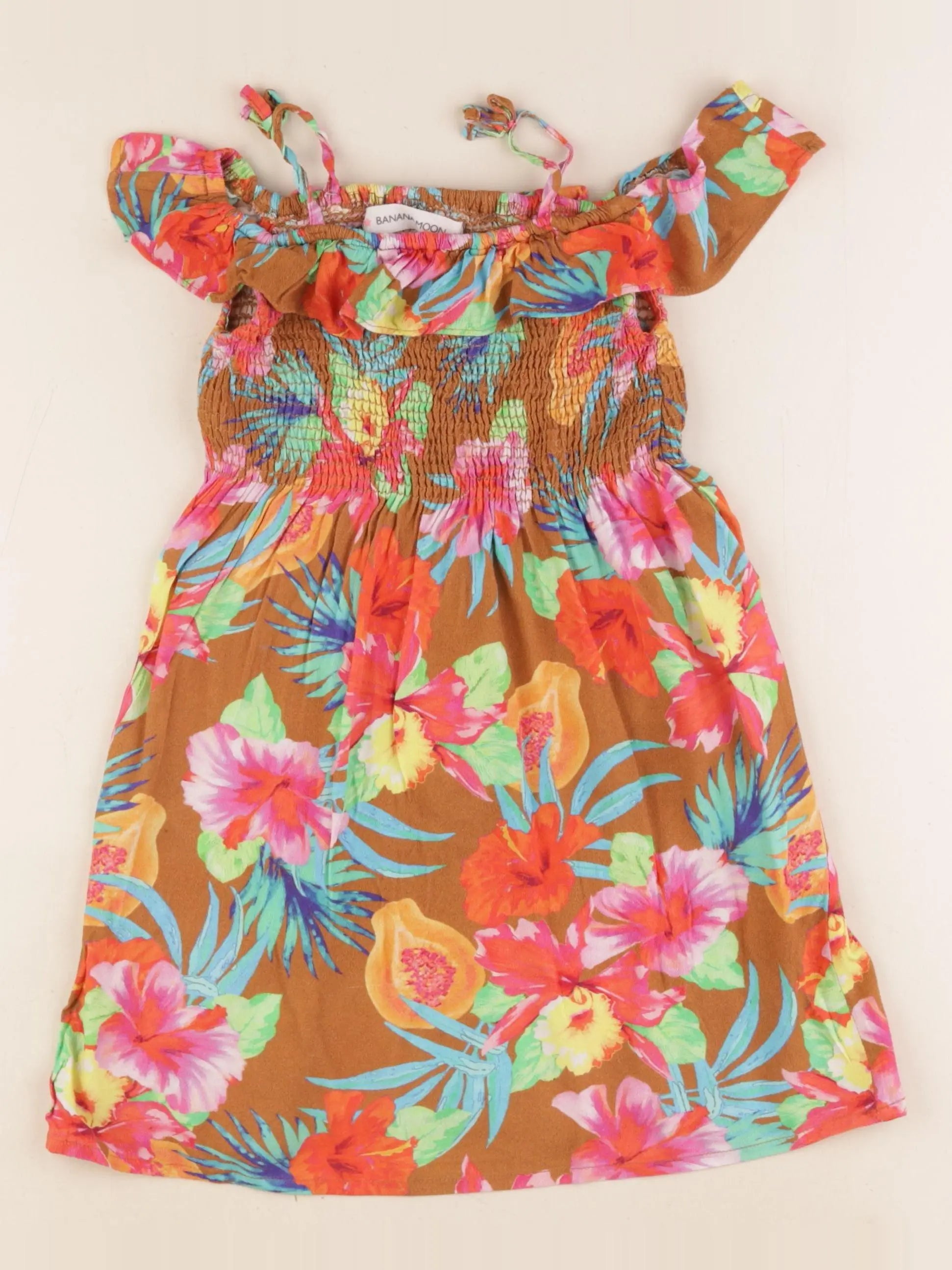 Banana Moon - robe multicolore - 4 ans