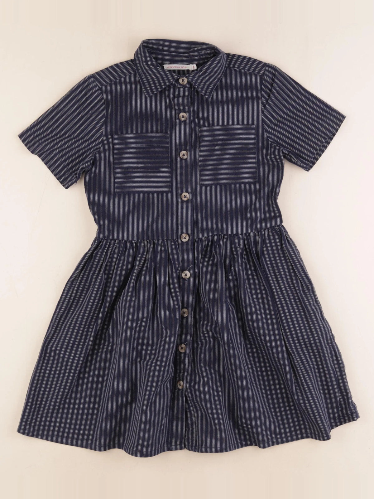 Monoprix - robe bleu - 5 ans