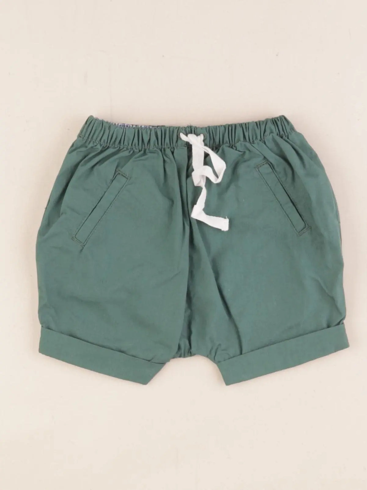 Cyrillus - short vert - 6 mois