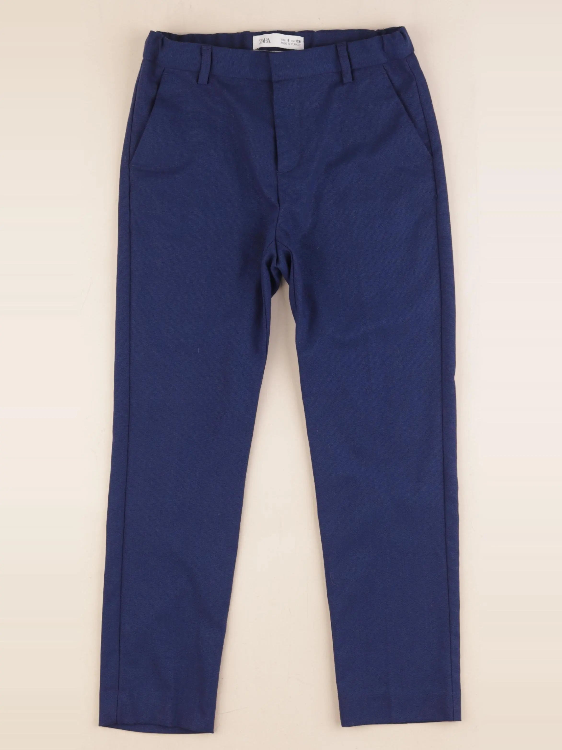 Zara - pantalon bleu - 8 ans