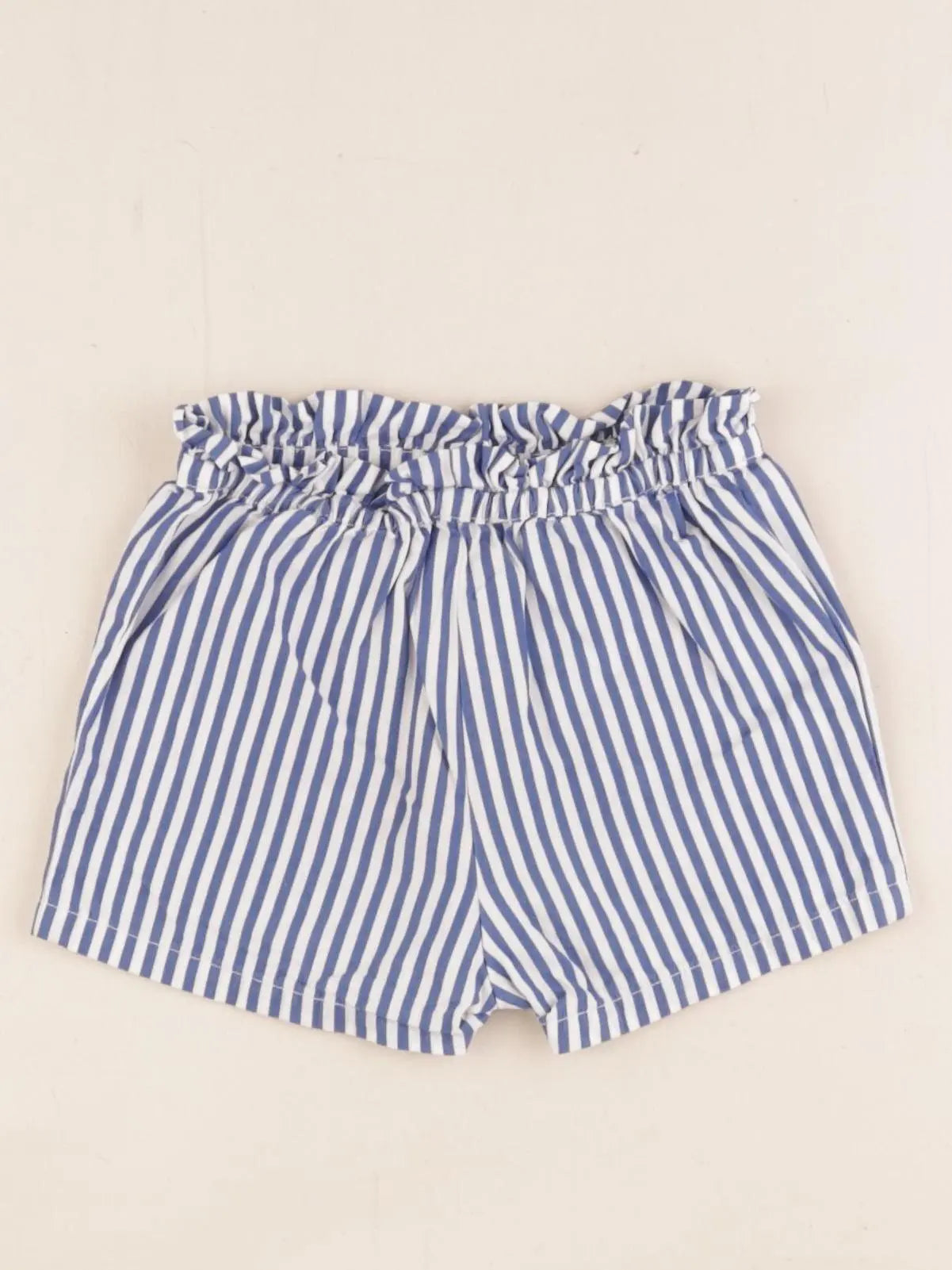 Jacadi - short blanc, bleu - 6 mois