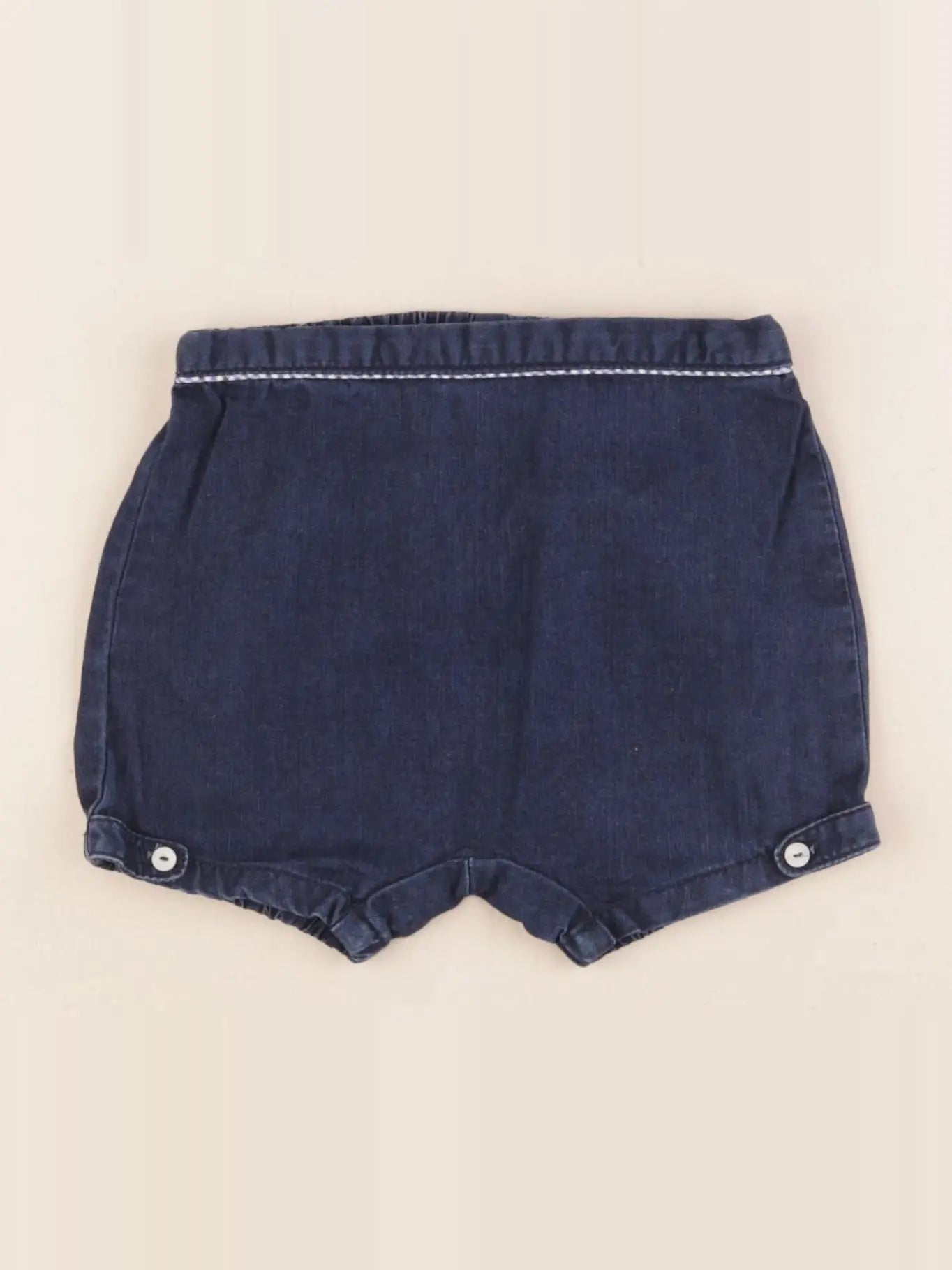 Jacadi - short bleu - 12 mois