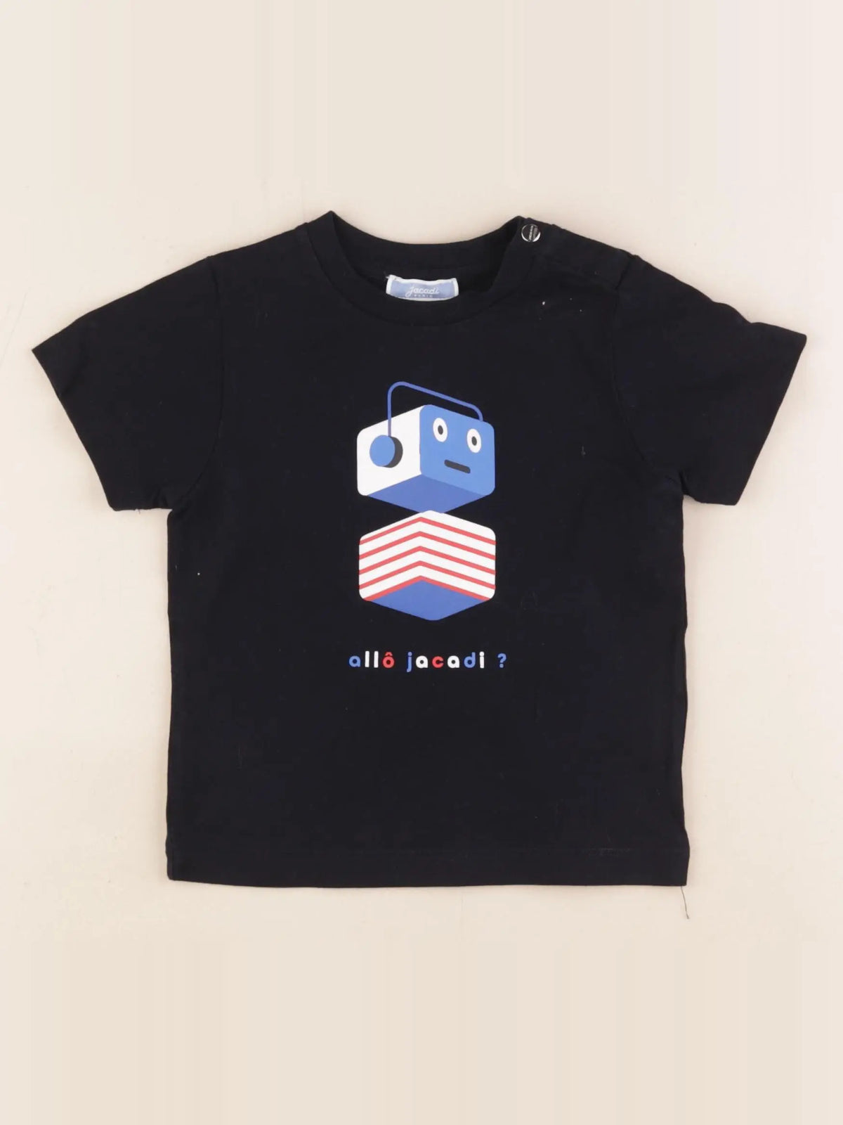 Jacadi - tee-shirt noir - 24 mois