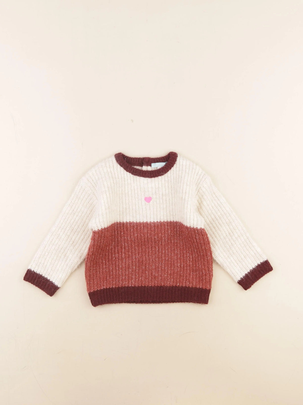 Obaïbi - pull rose - 18 mois