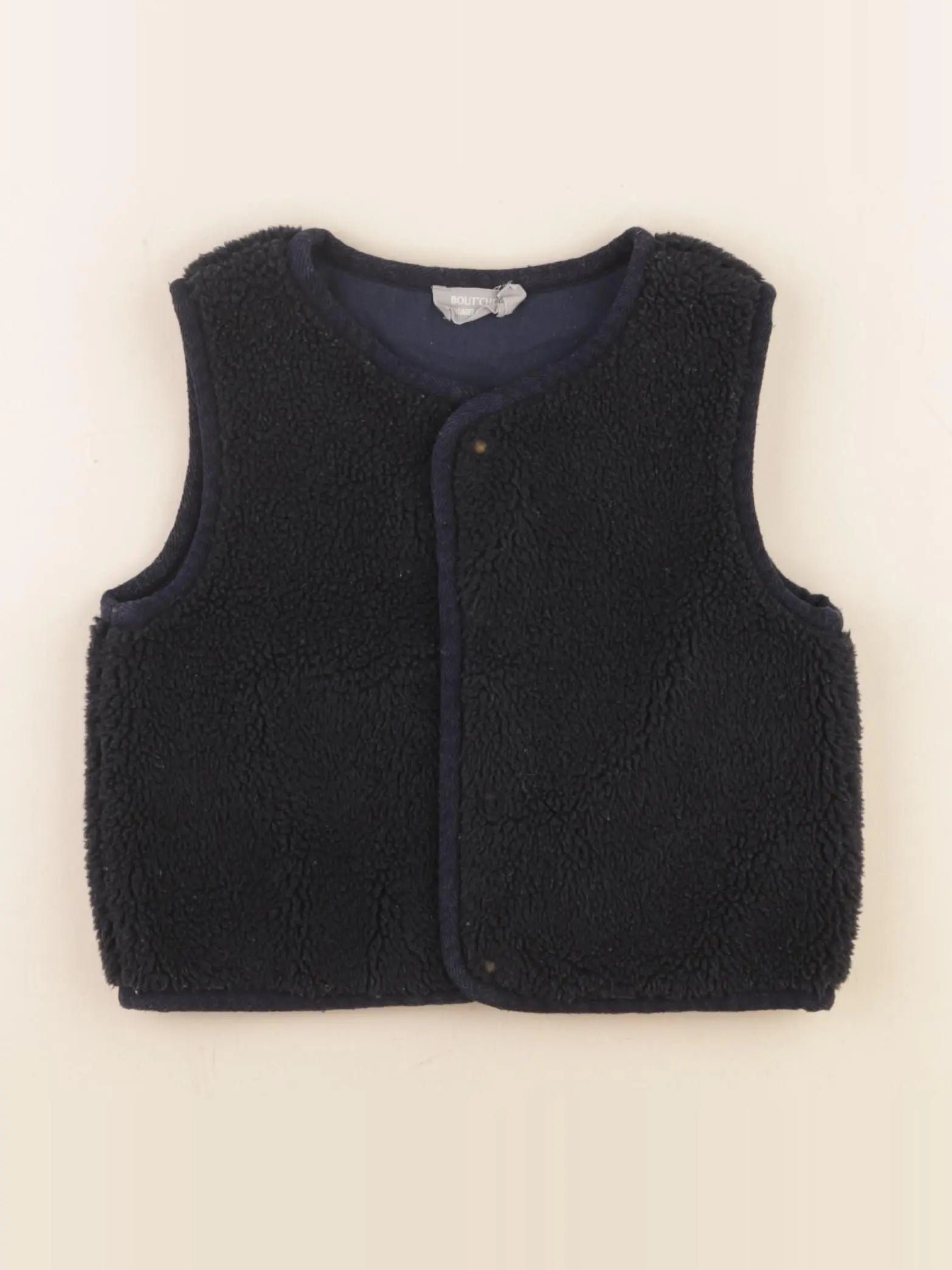 Boutchou - gilet bleu - 2 ans