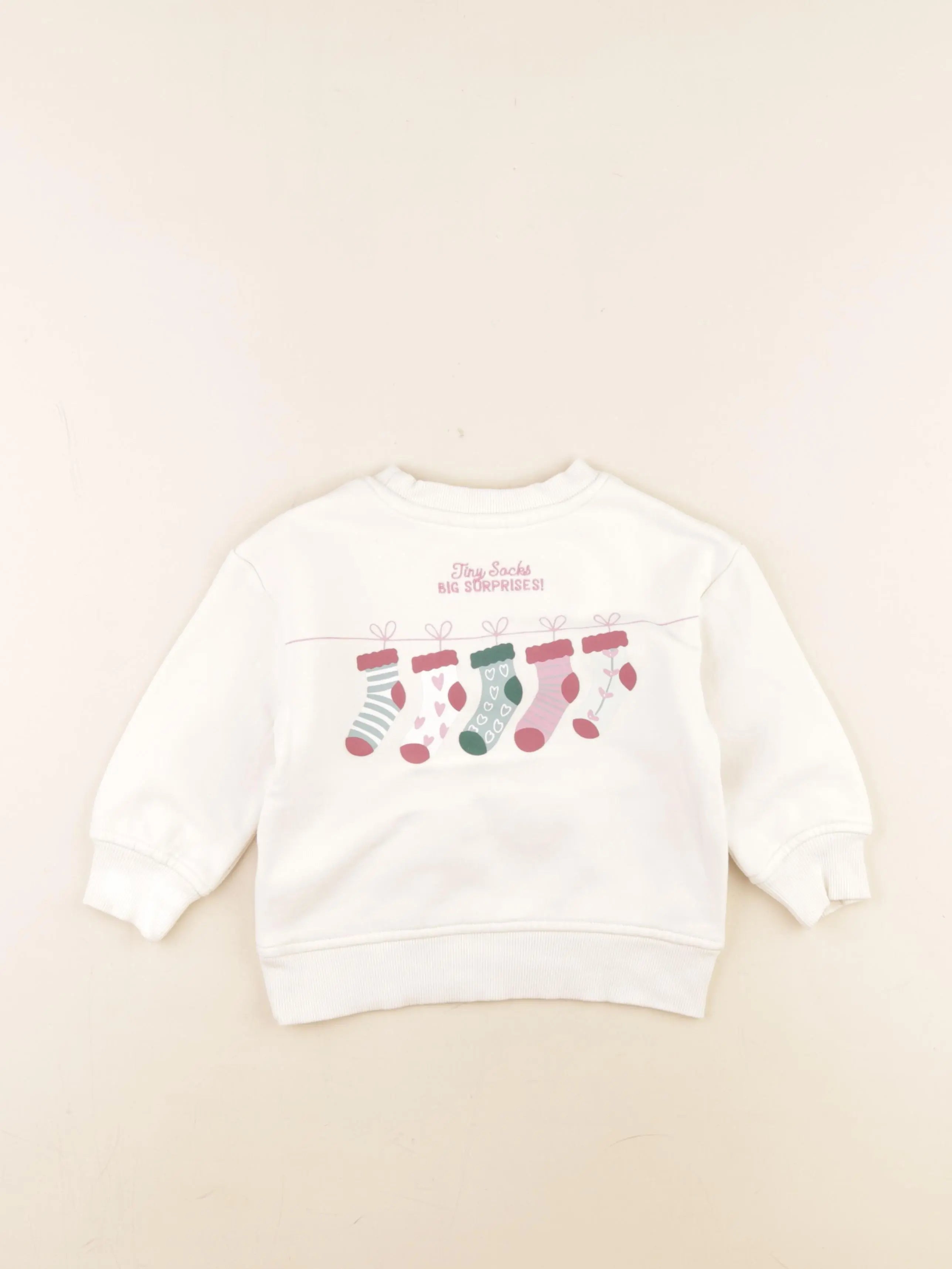 Mango - sweat beige - 18/24 mois