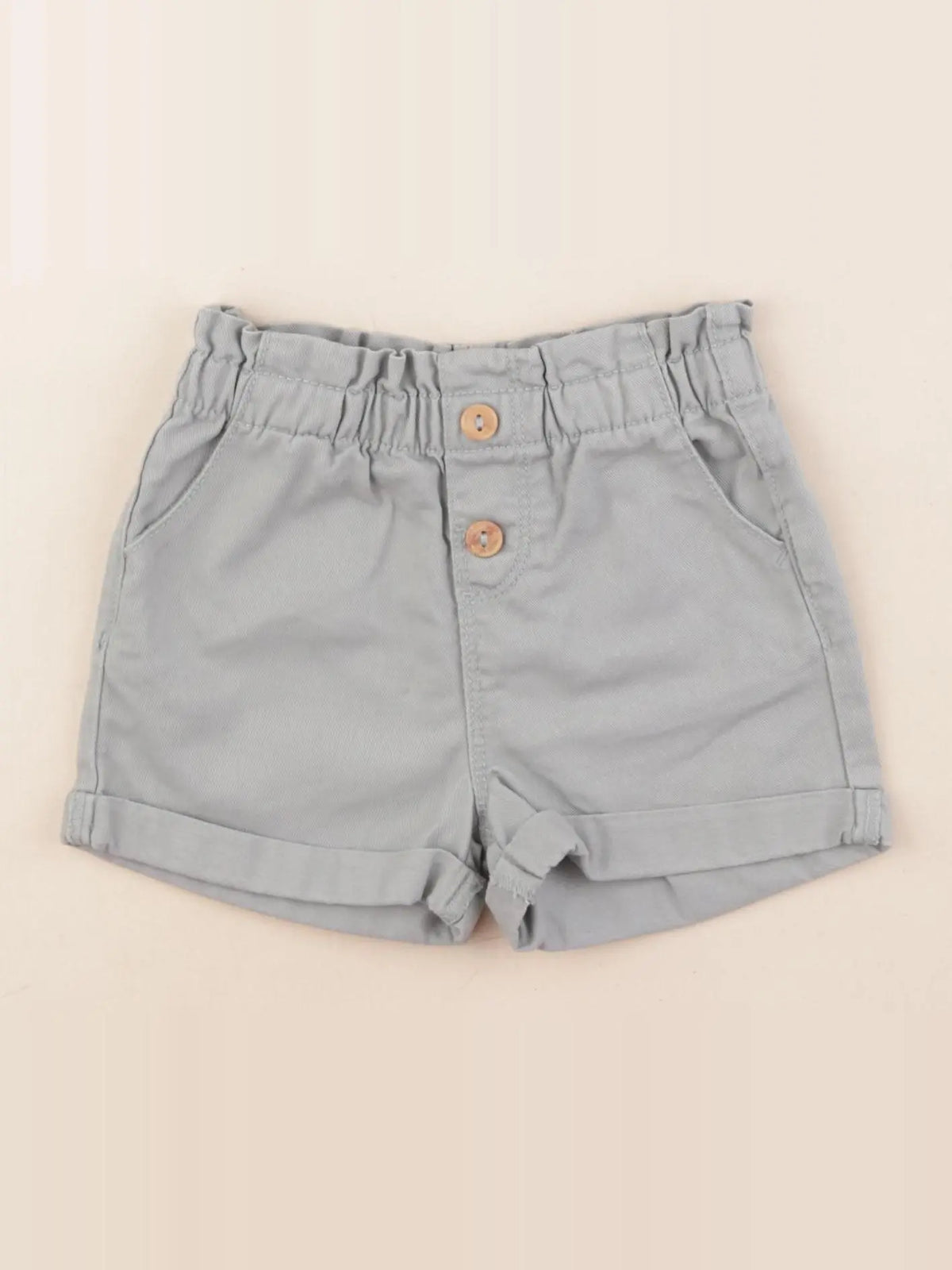 Vertbaudet - short bleu - 18 mois