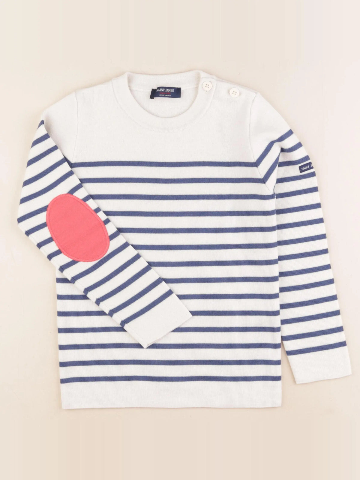 Saint James - pull blanc - 10 ans