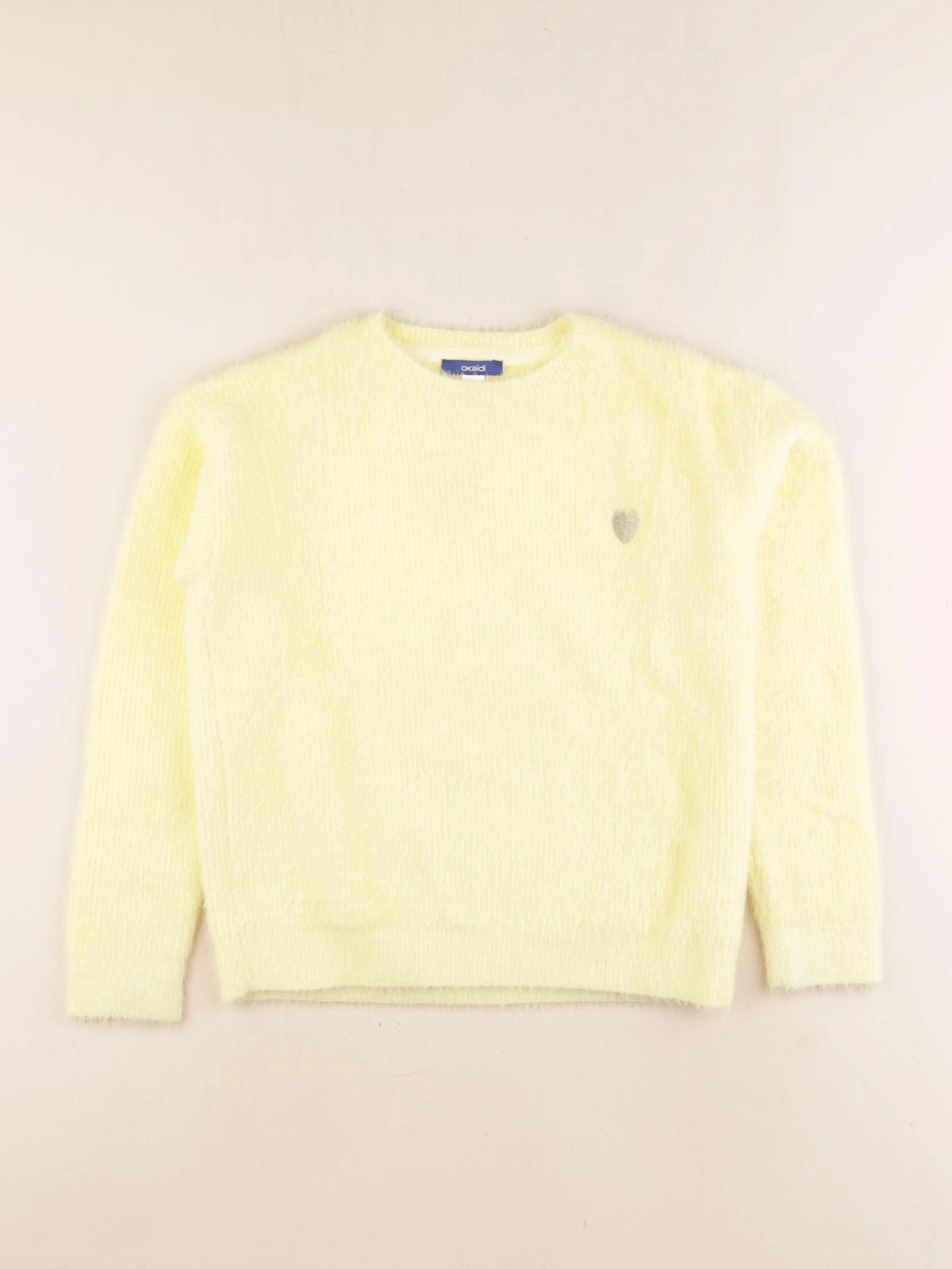 Okaidi - pull jaune - 10 ans