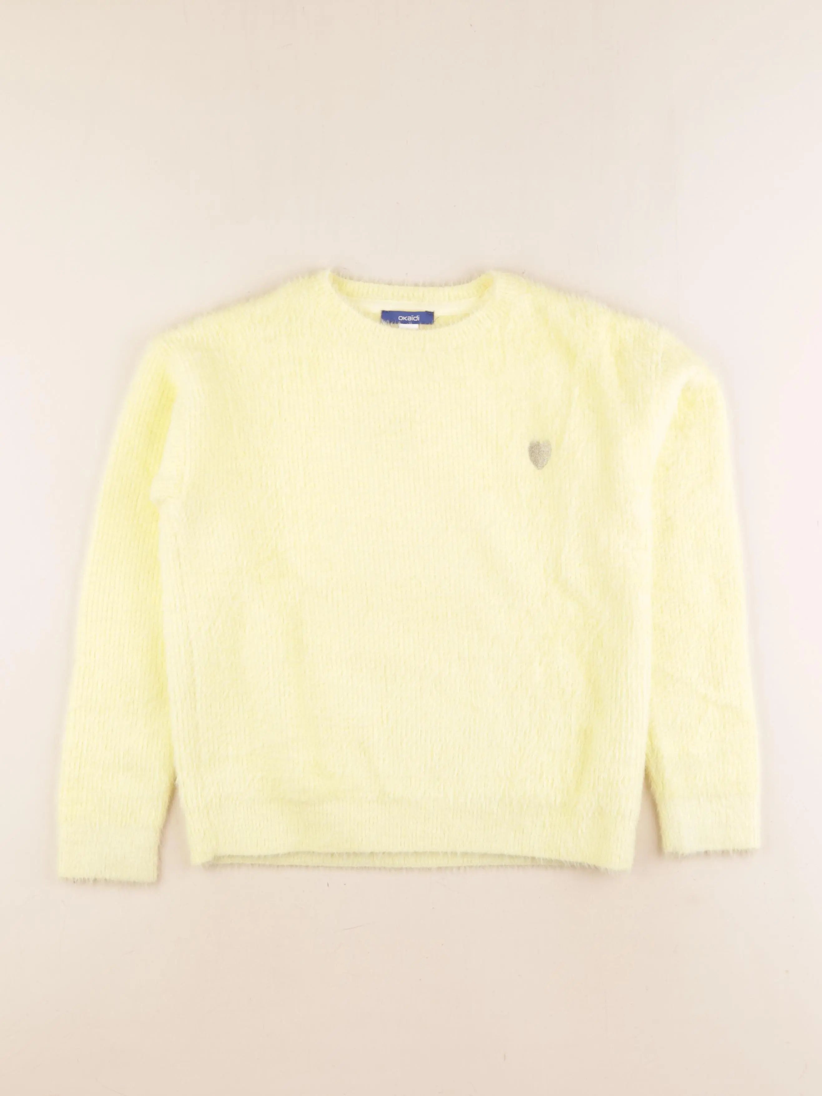 Okaidi - pull jaune - 10 ans