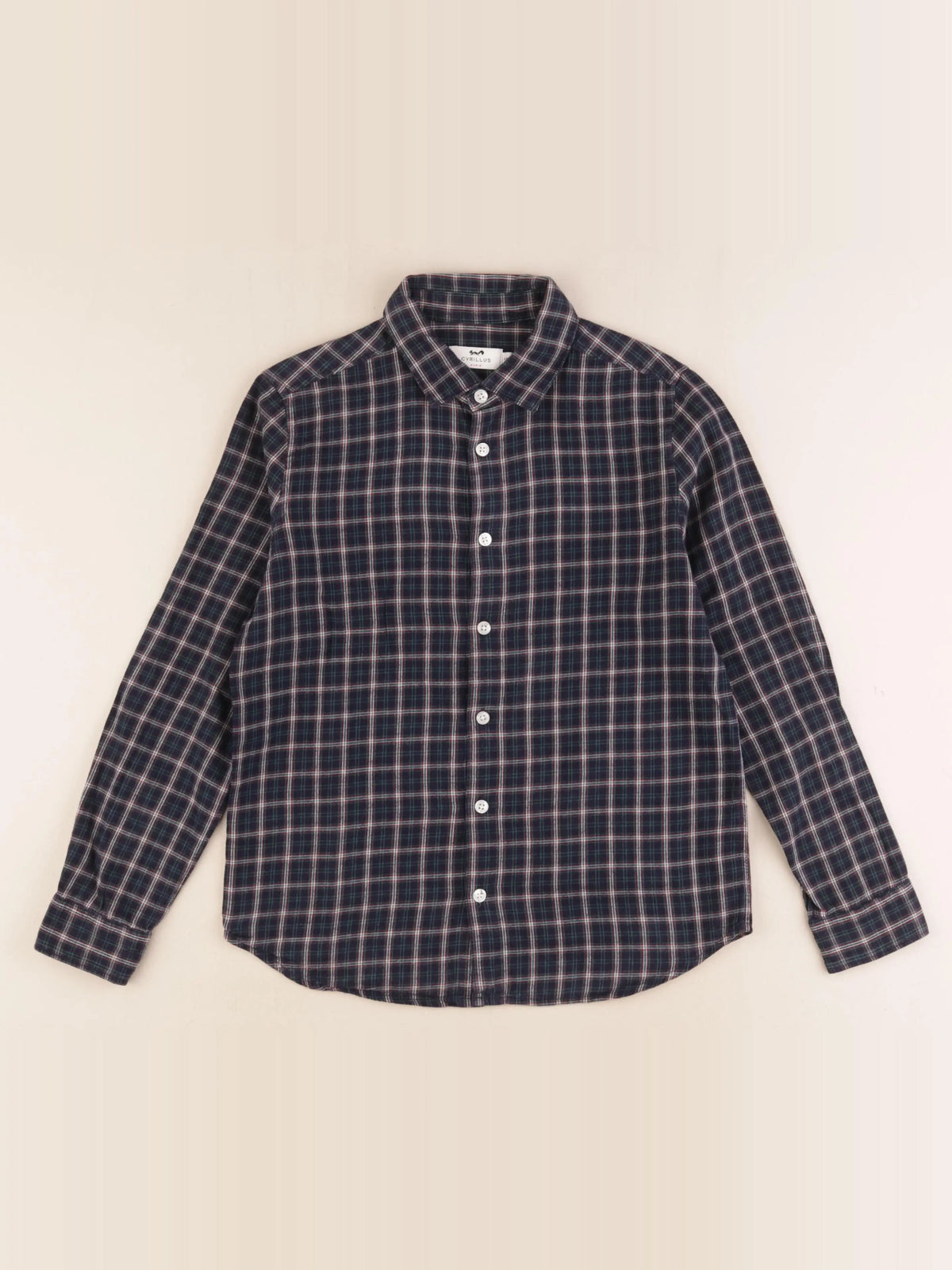 Cyrillus - chemise multicolore - 10 ans