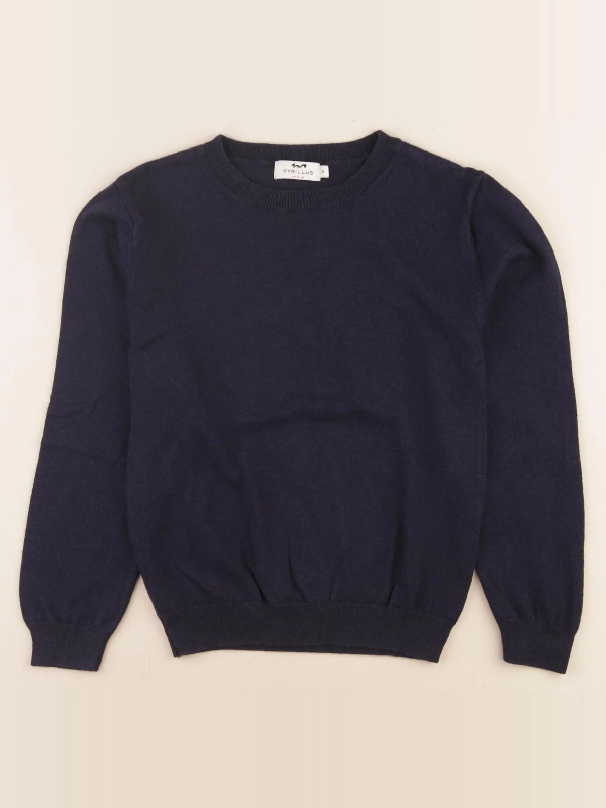 Cyrillus - pull bleu - 8 ans