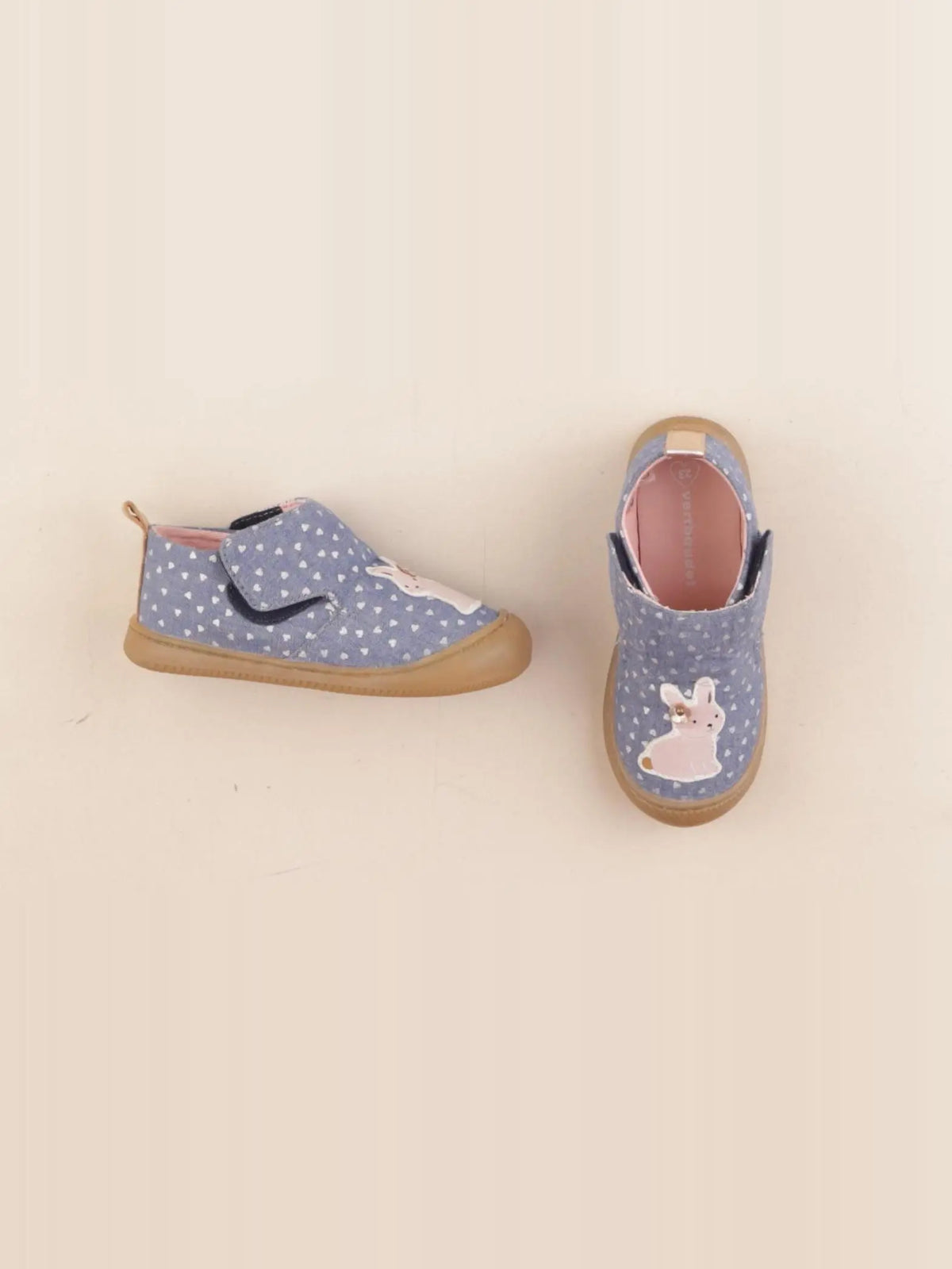 Vertbaudet - chaussons bleu - pointure 23