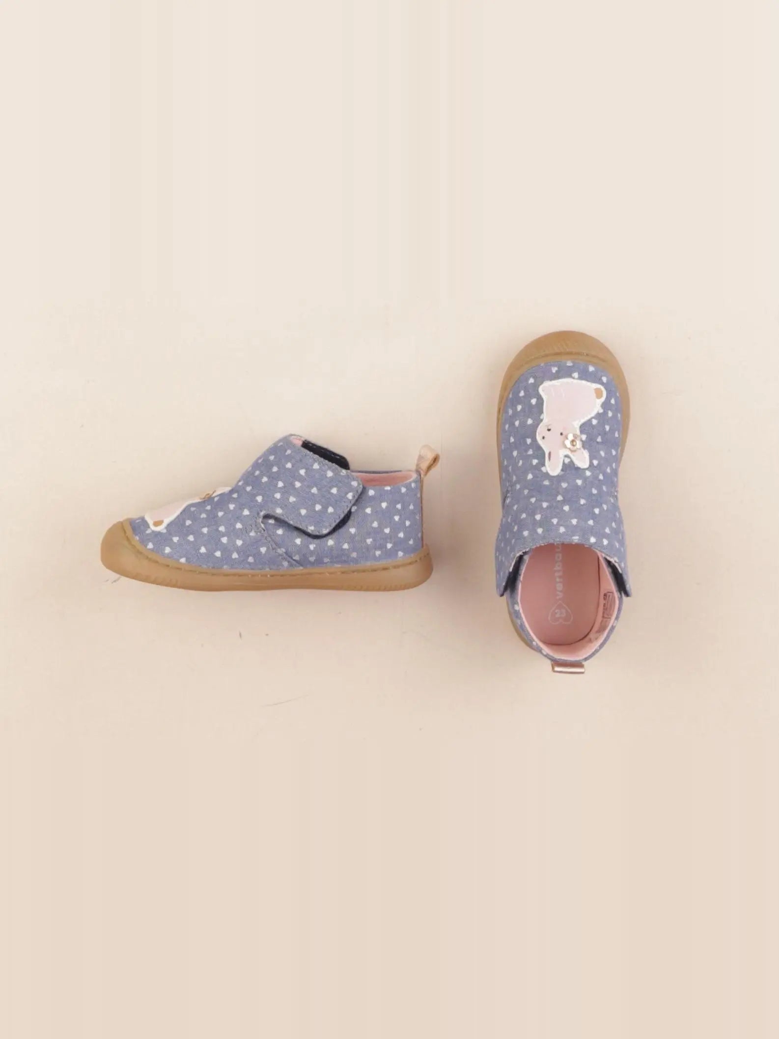 Vertbaudet - chaussons bleu - pointure 23