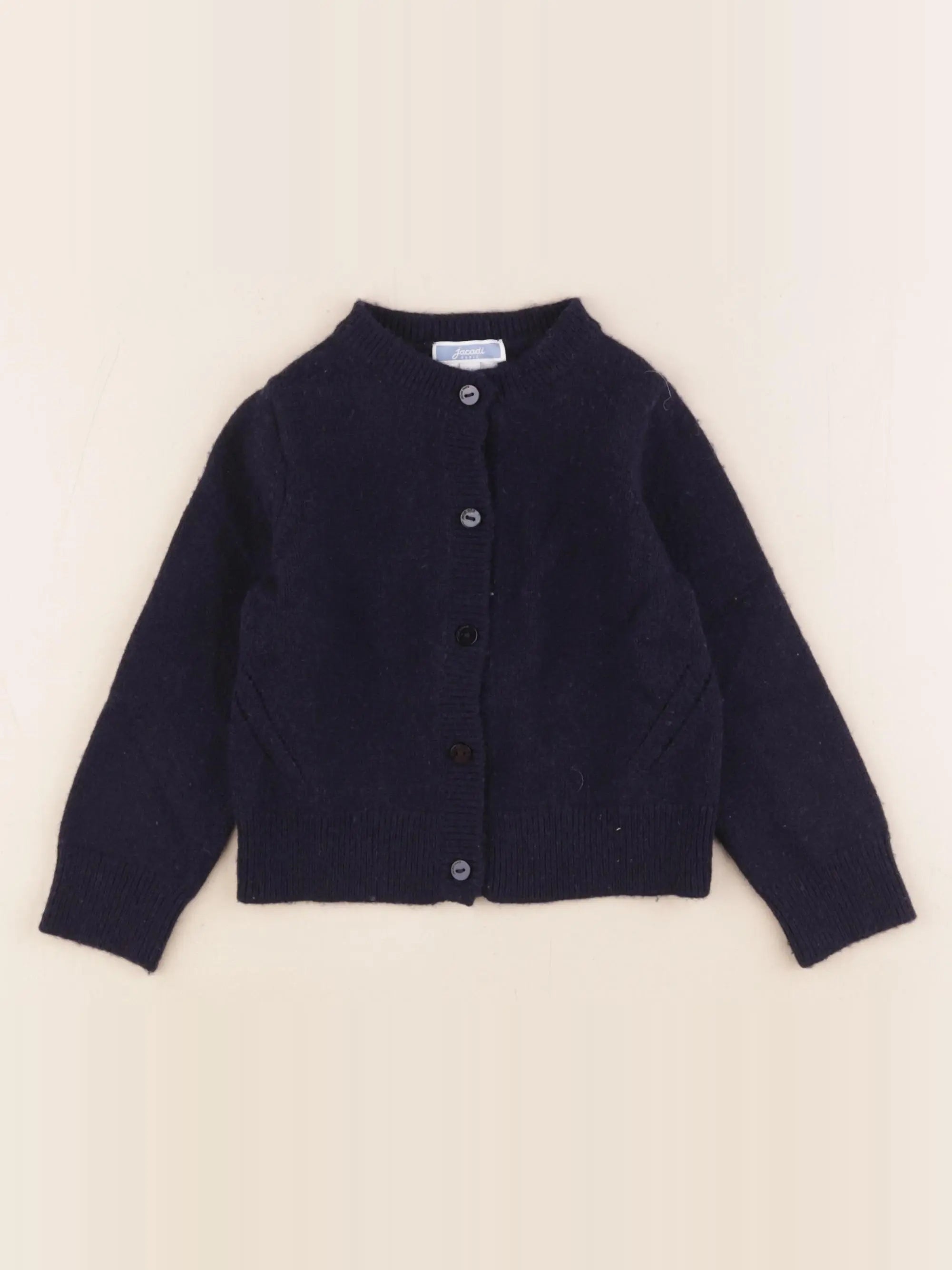 Jacadi - gilet bleu - 3 ans