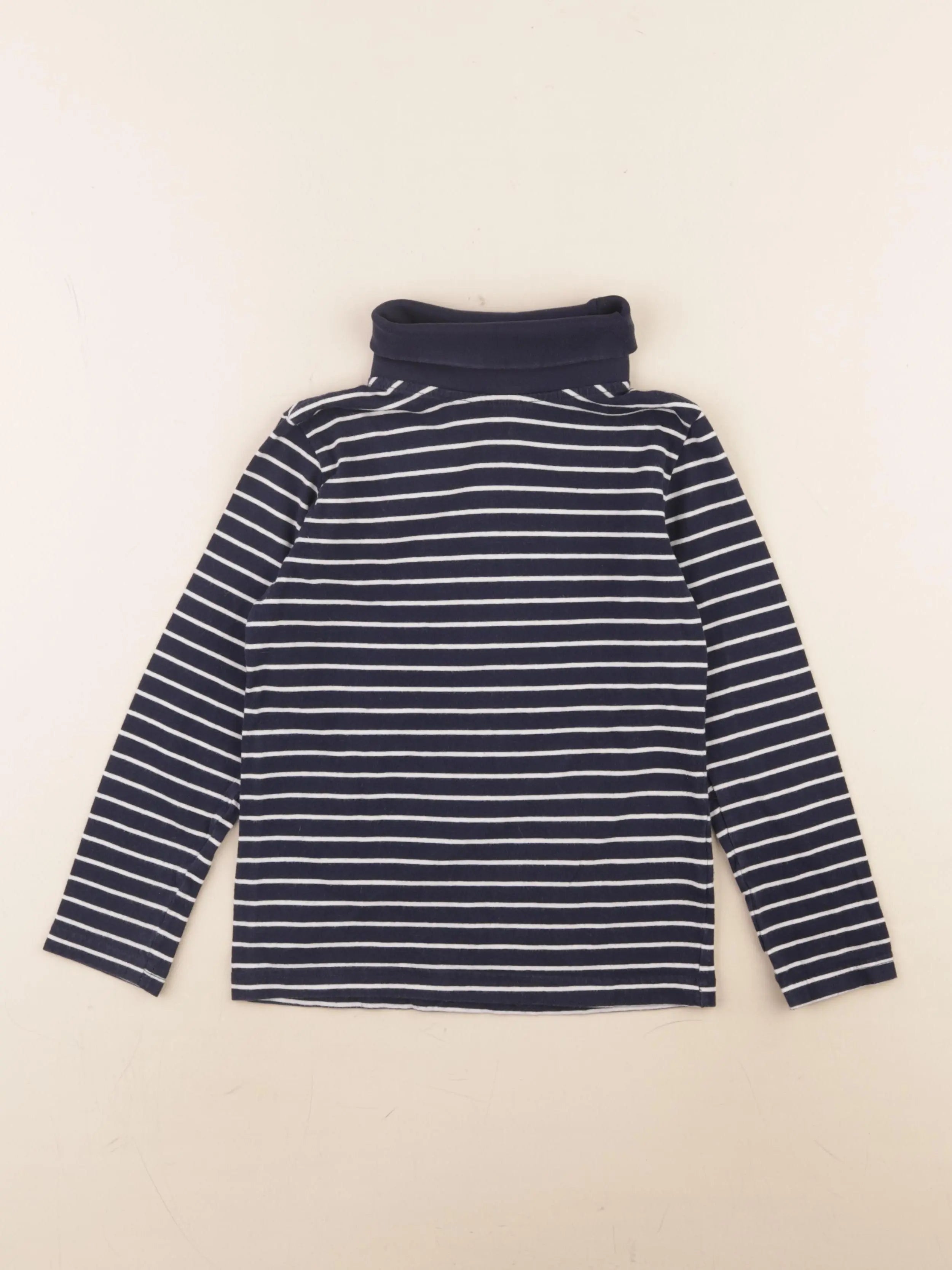 Vertbaudet - sous-pull bleu - 6 ans