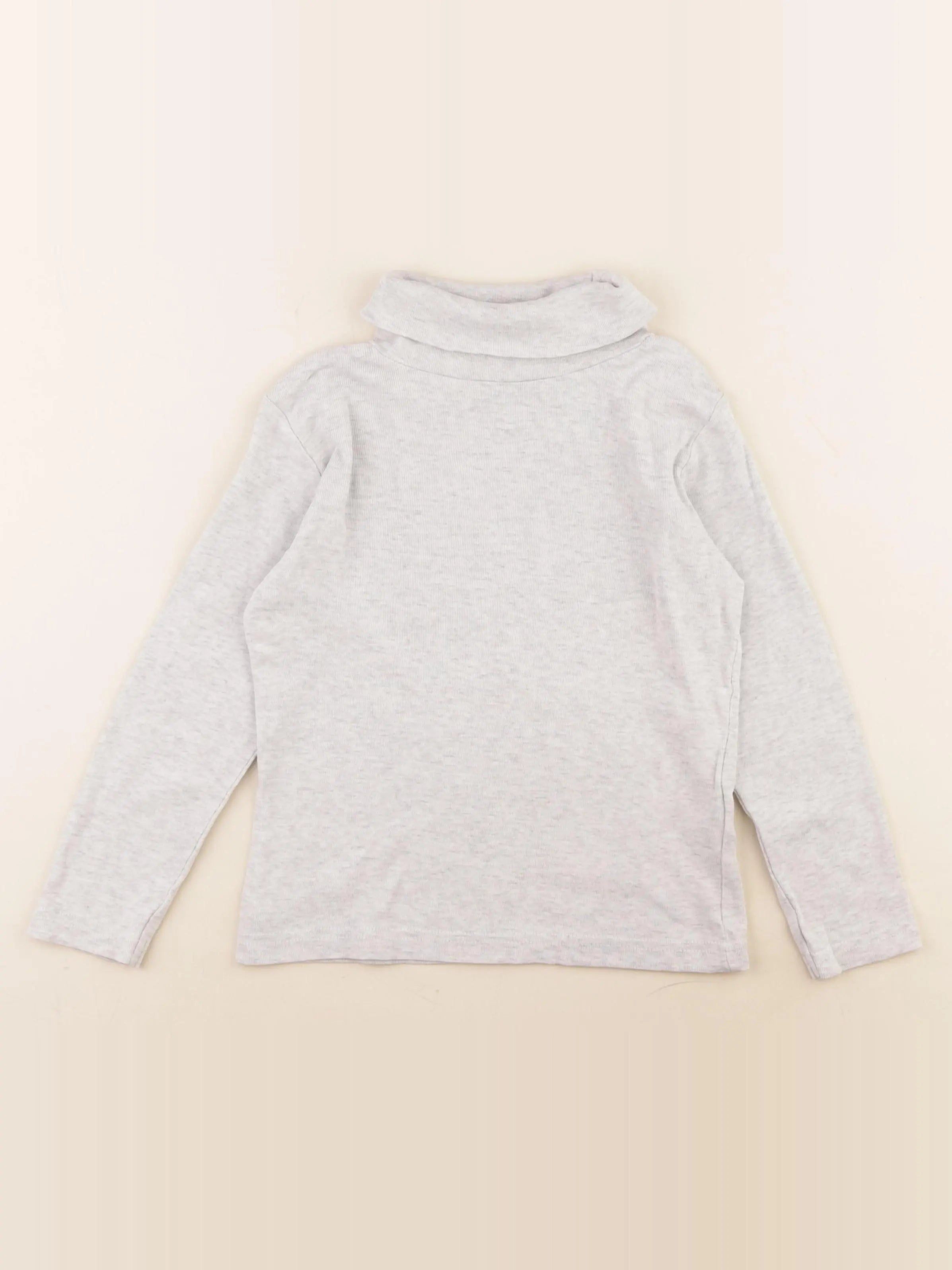 Vertbaudet - sous-pull gris - 6 ans