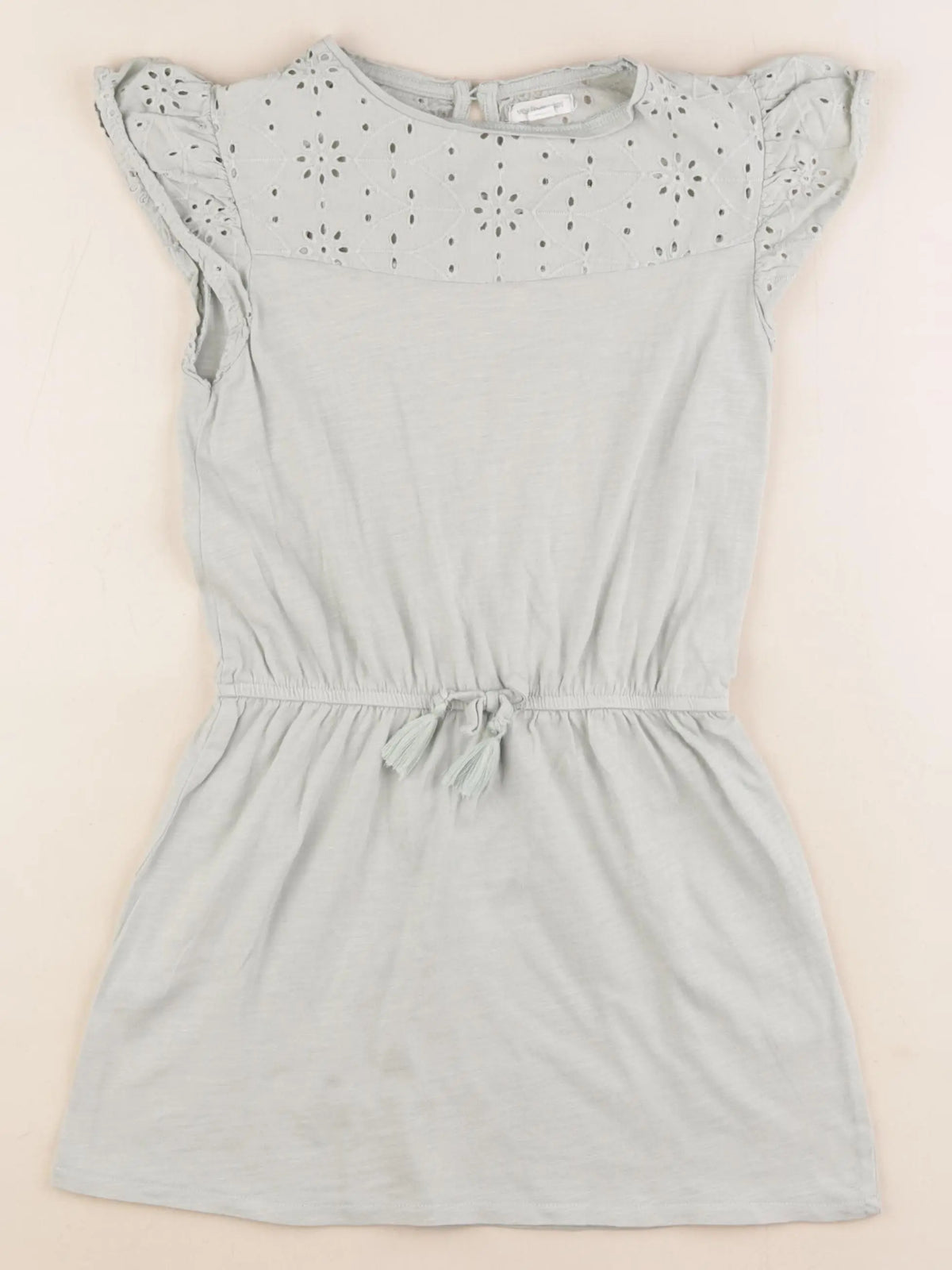 Vertbaudet - robe vert - 8 ans