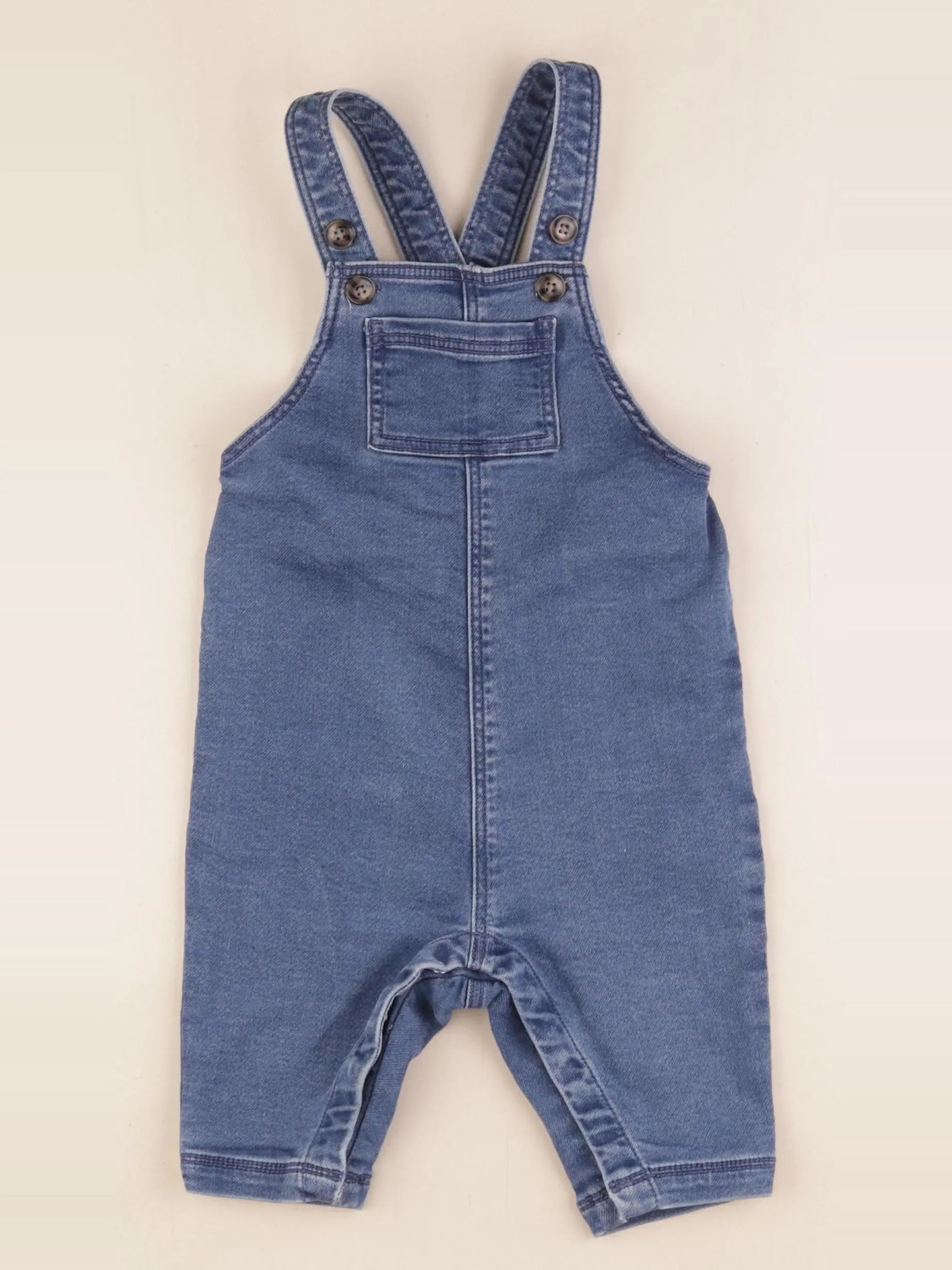 Petit Bateau - combinaison bleu - 12 mois