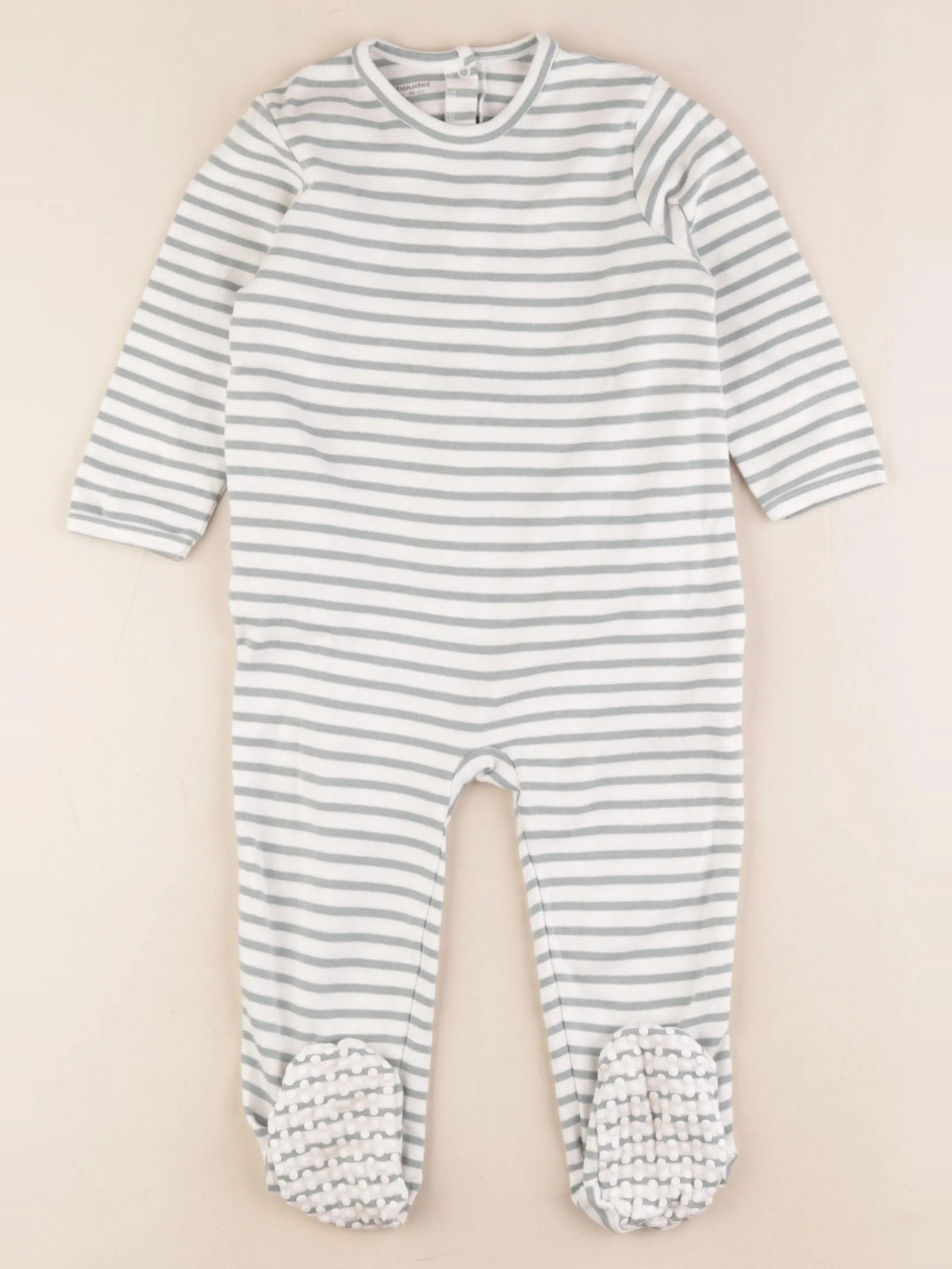 Vertbaudet - pyjama coton vert - 24 mois