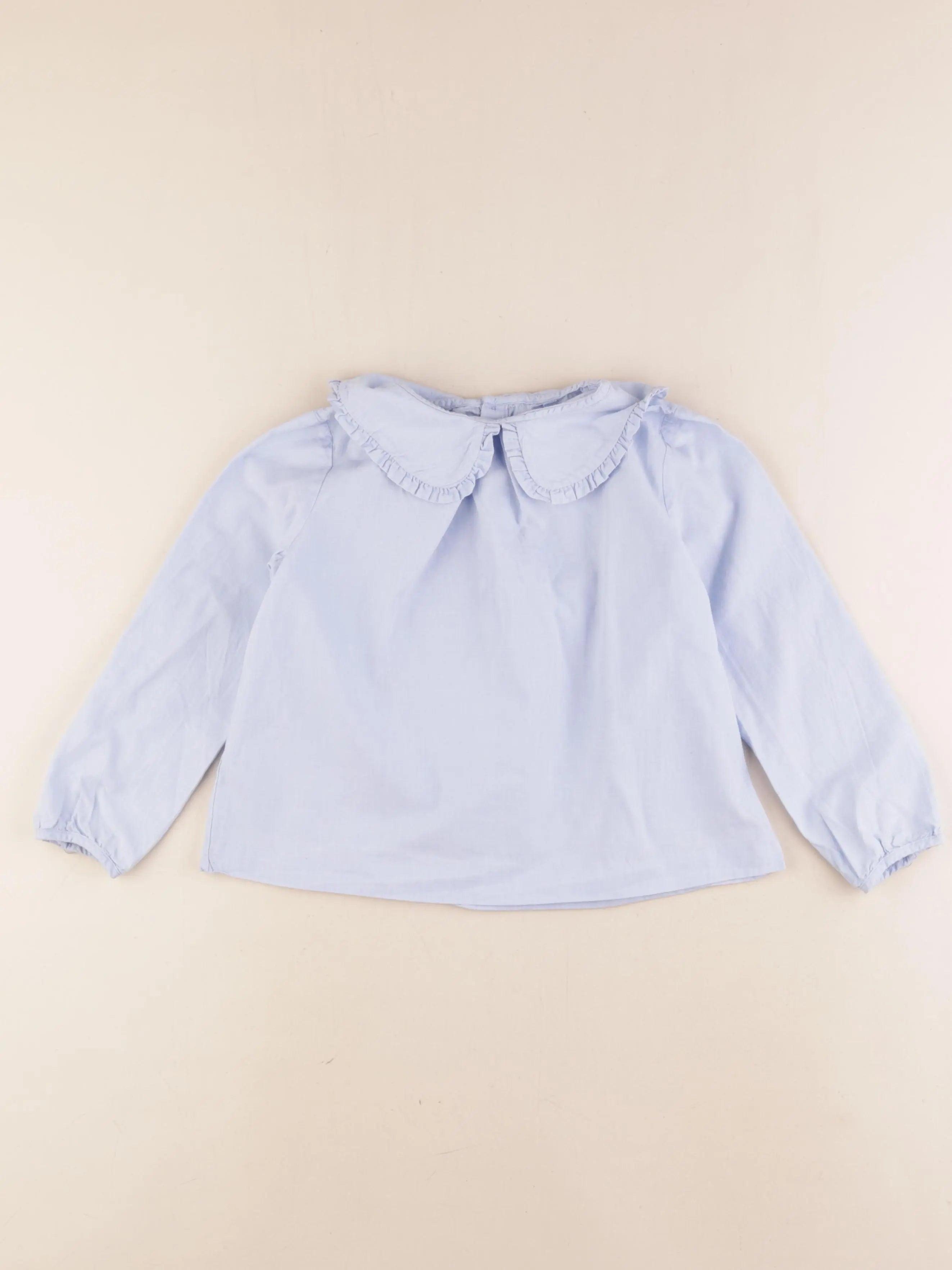 Jacadi - blouse bleu - 6 ans