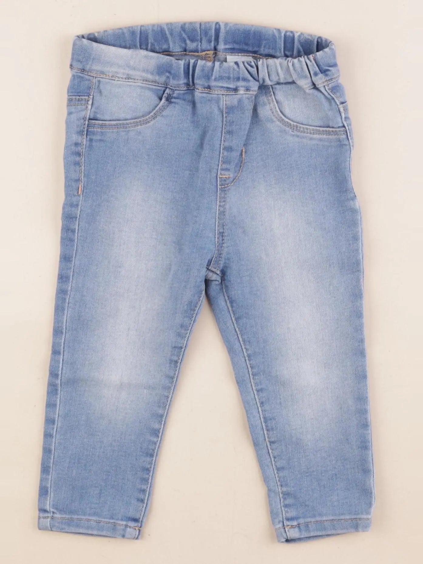H&M - legging bleu - 9/12 mois