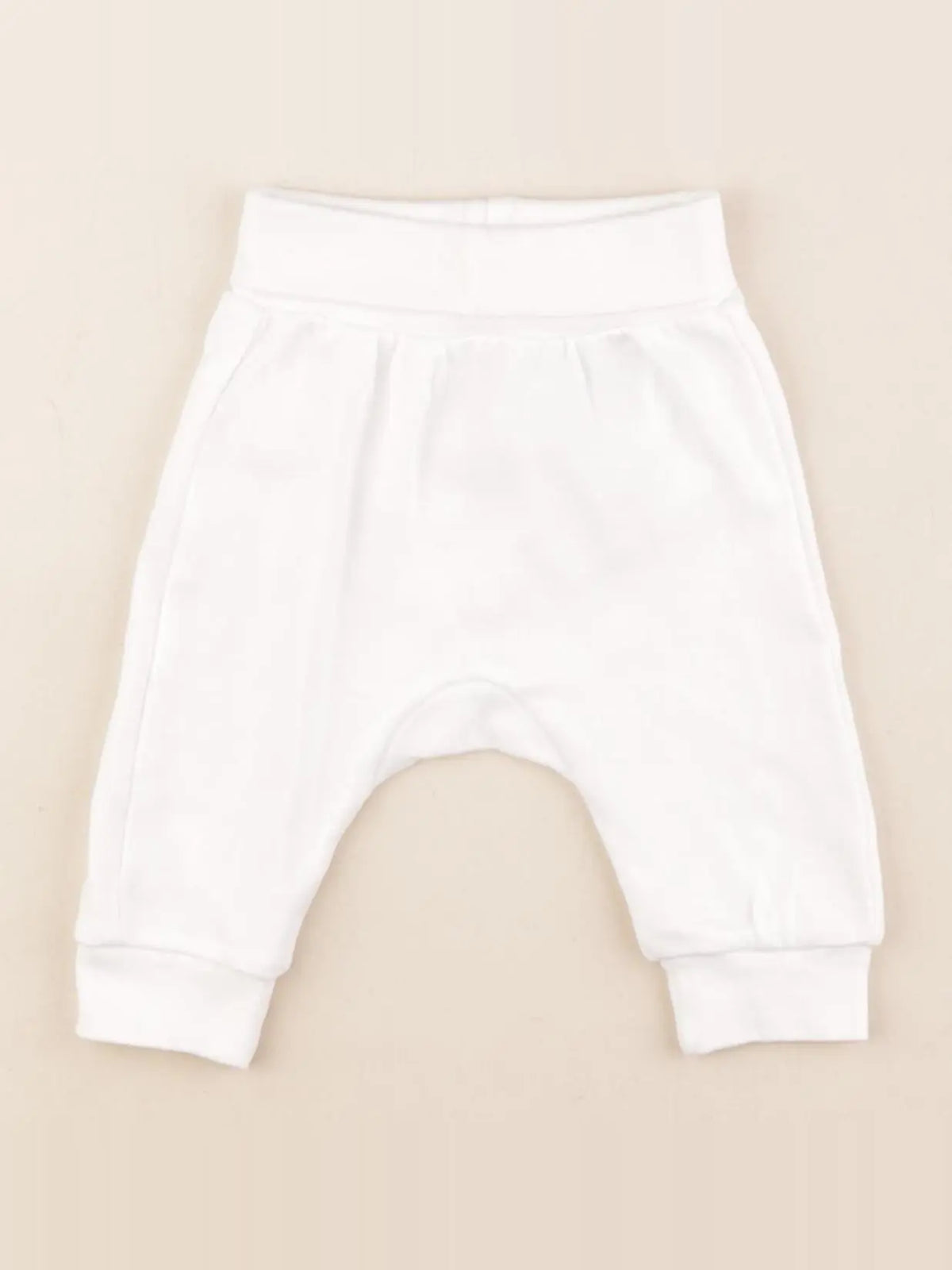 H&M - sarouel blanc - 1/2 mois