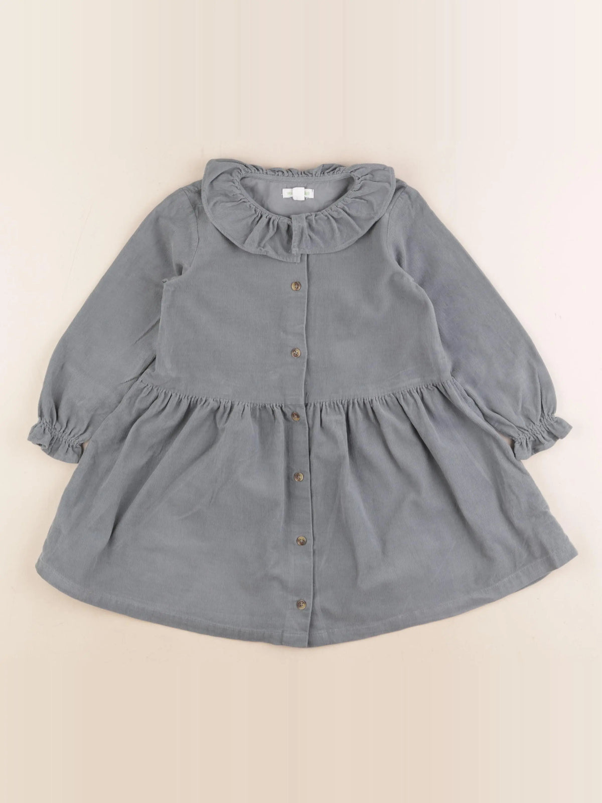 Vertbaudet - robe vert - 4 ans