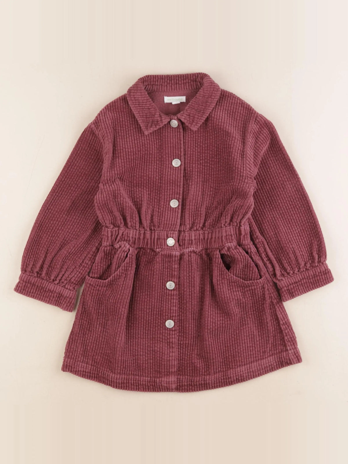 Vertbaudet - robe rouge - 4 ans
